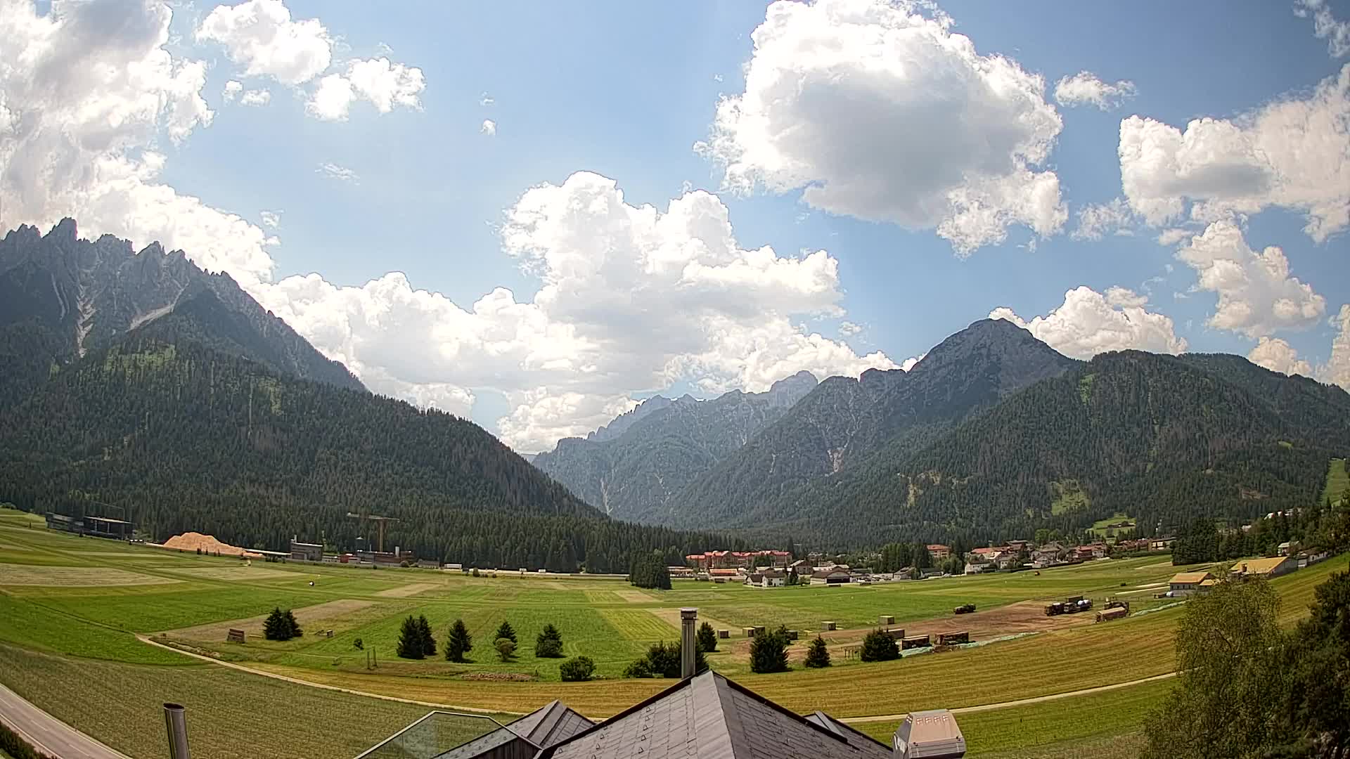 Webcam Toblach Dolomitas – Vista desde el Hotel Rosengarten