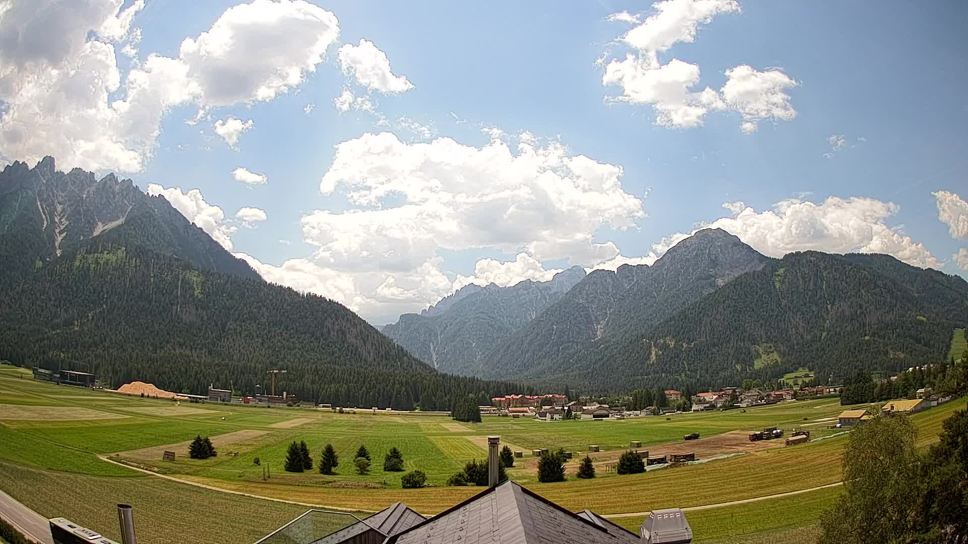 Webcam Toblach Dolomiten – Blick vom Hotel Rosengarten