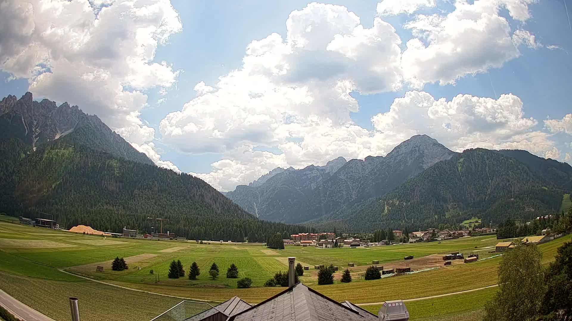 Webcam Toblach Dolomiten – Blick vom Hotel Rosengarten