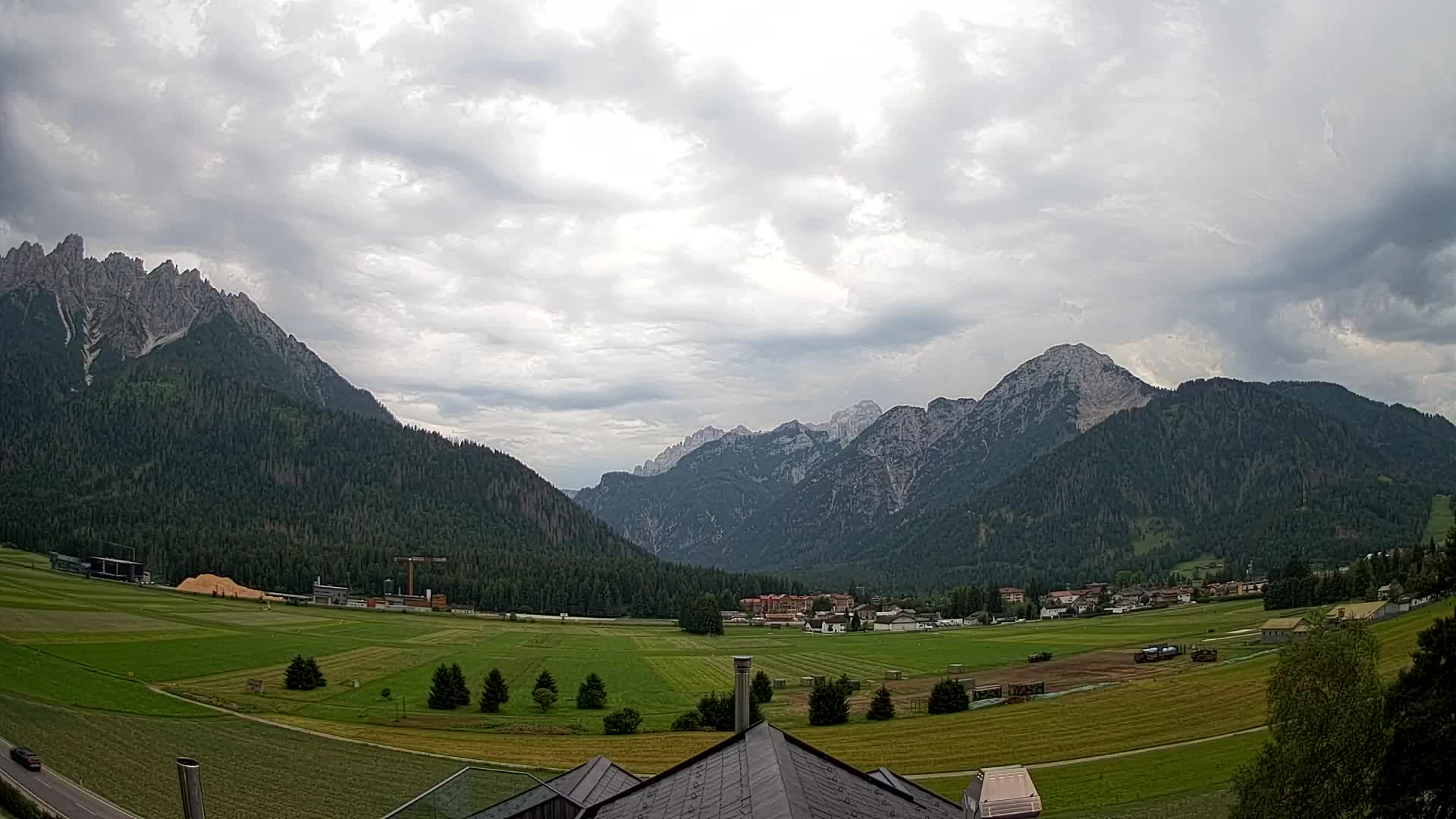 Webcam Toblach Dolomitas – Vista desde el Hotel Rosengarten
