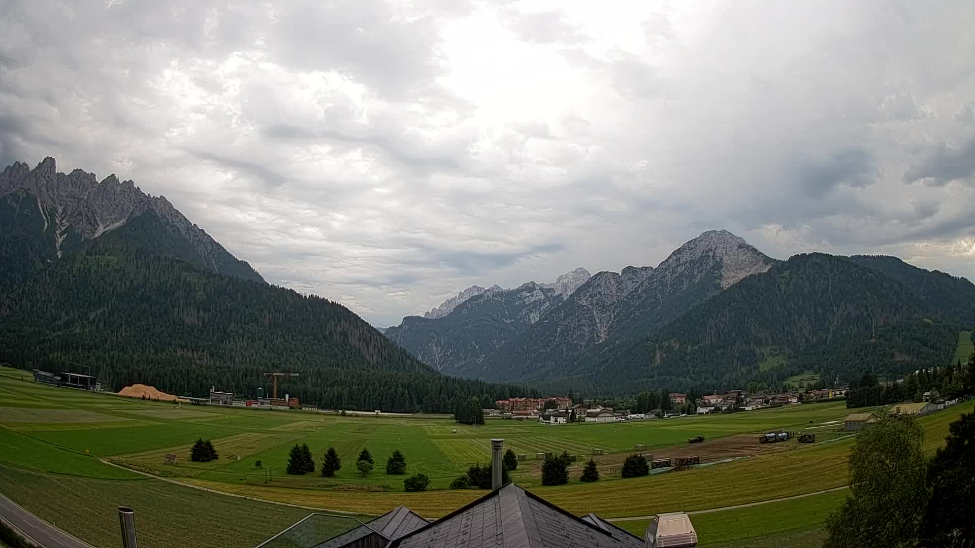 Webcam Toblach Dolomiten – Blick vom Hotel Rosengarten