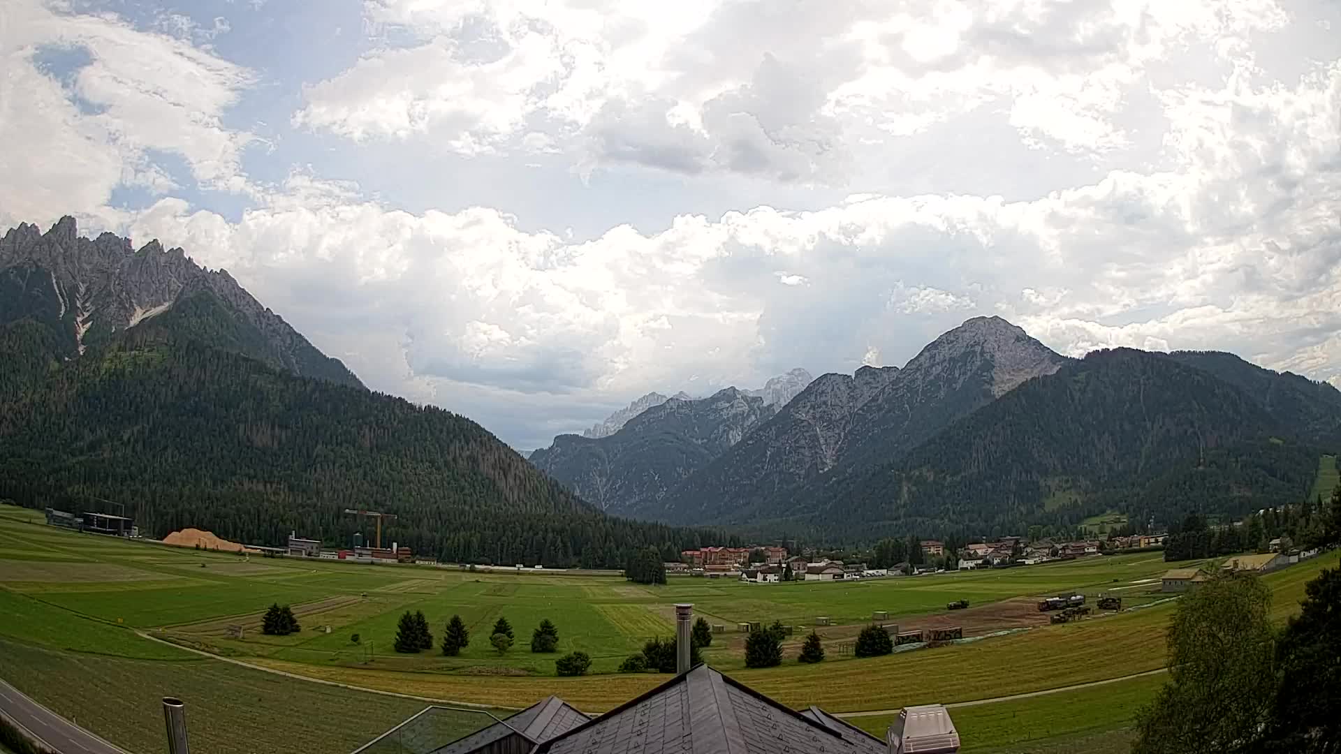 Webcam Toblach Dolomiten – Blick vom Hotel Rosengarten