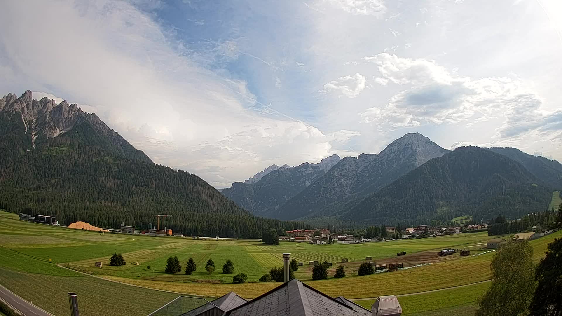 Webcam Toblach Dolomites – Vue depuis l’Hôtel Rosengarten