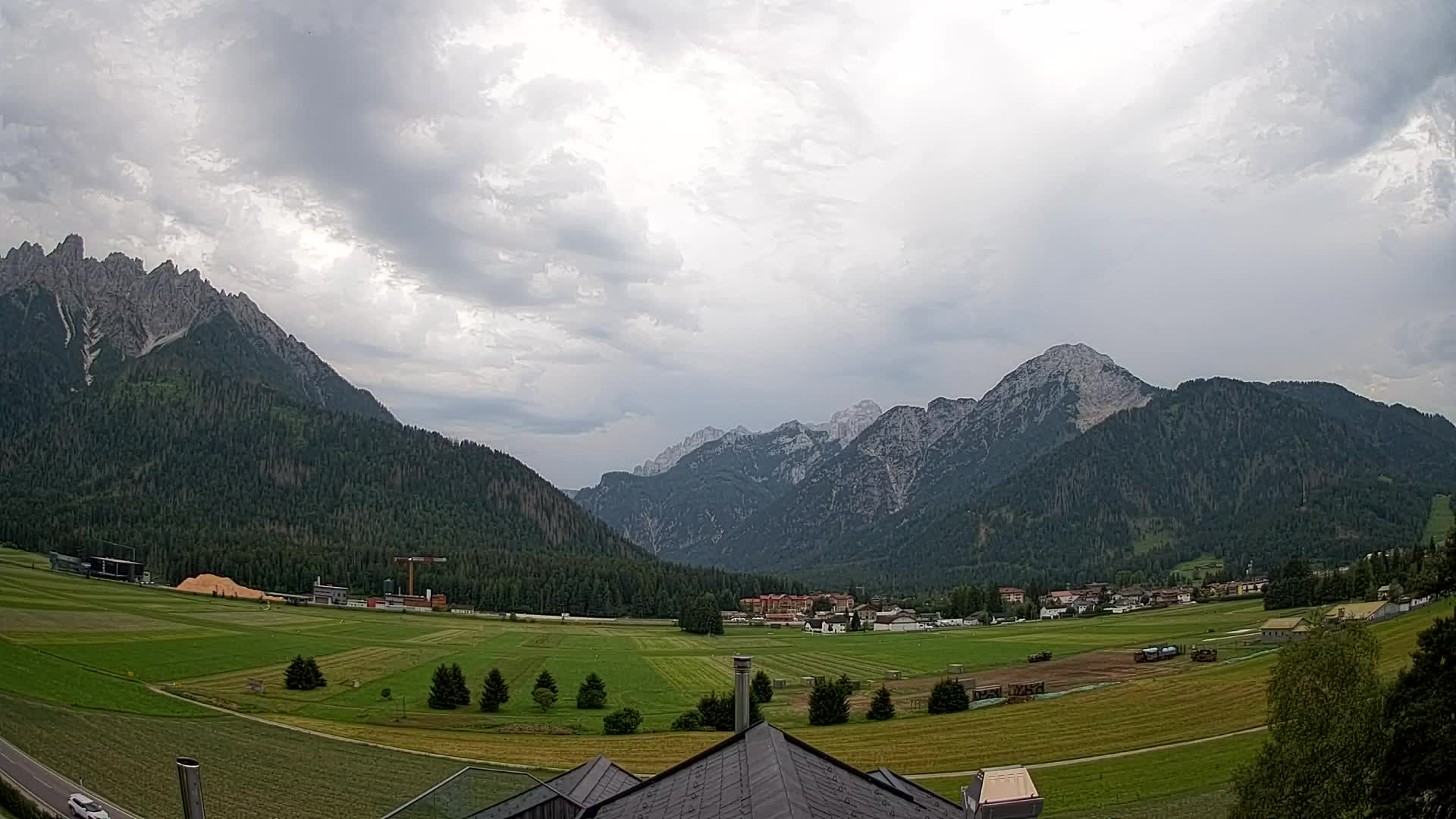 Webcam Toblach Dolomitas – Vista desde el Hotel Rosengarten