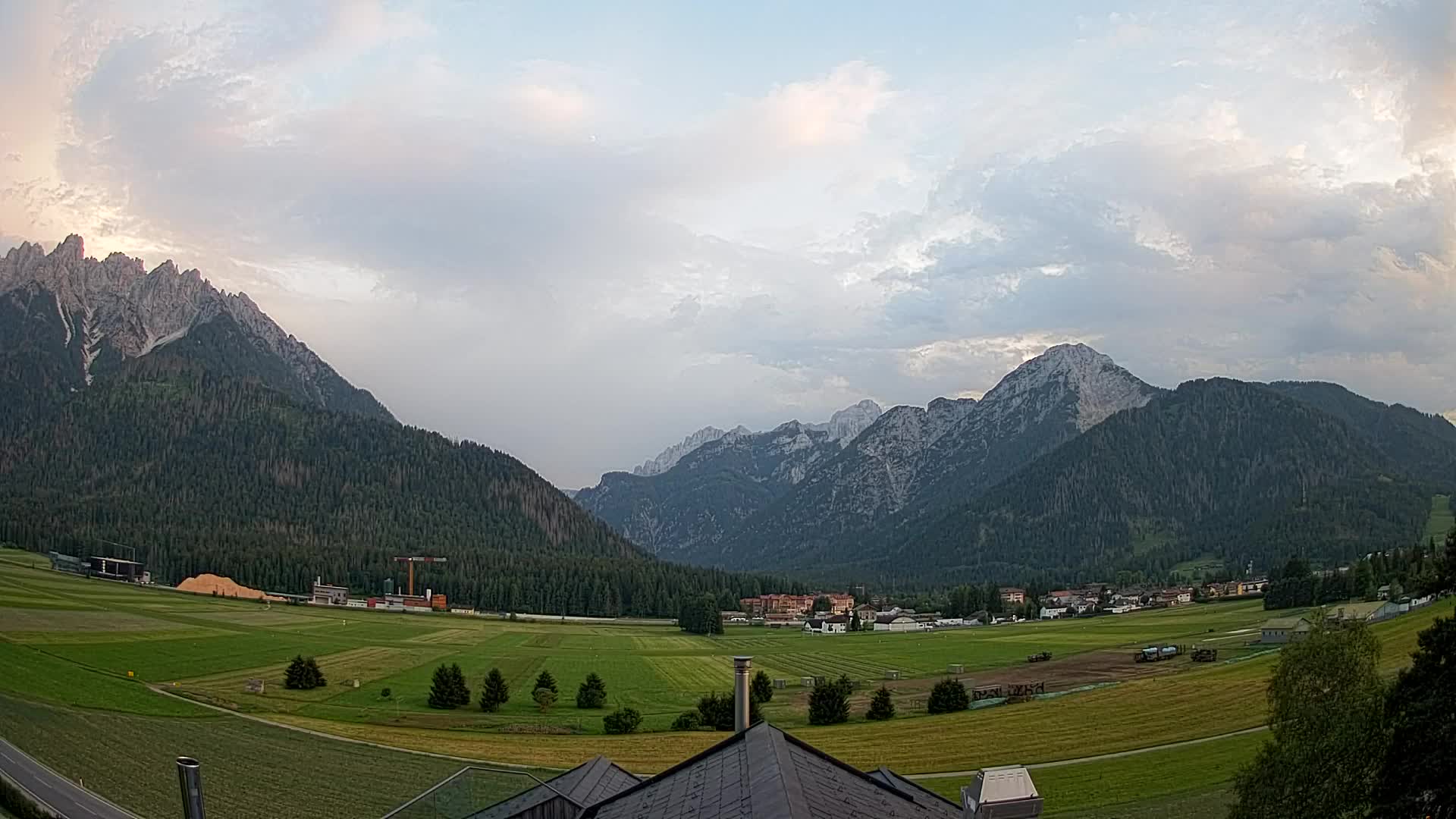 Webcam Toblach Dolomiten – Blick vom Hotel Rosengarten