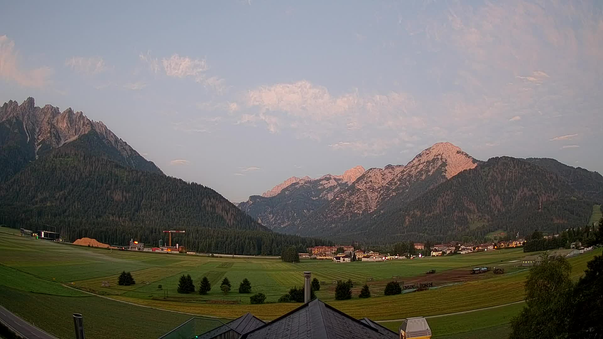 Webcam Toblach Dolomiten – Blick vom Hotel Rosengarten