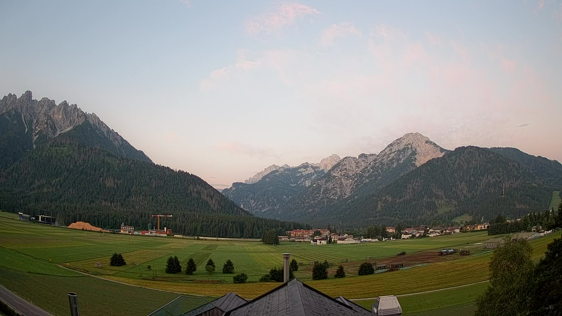 Webcam Toblach Dolomites – Vue depuis l’Hôtel Rosengarten