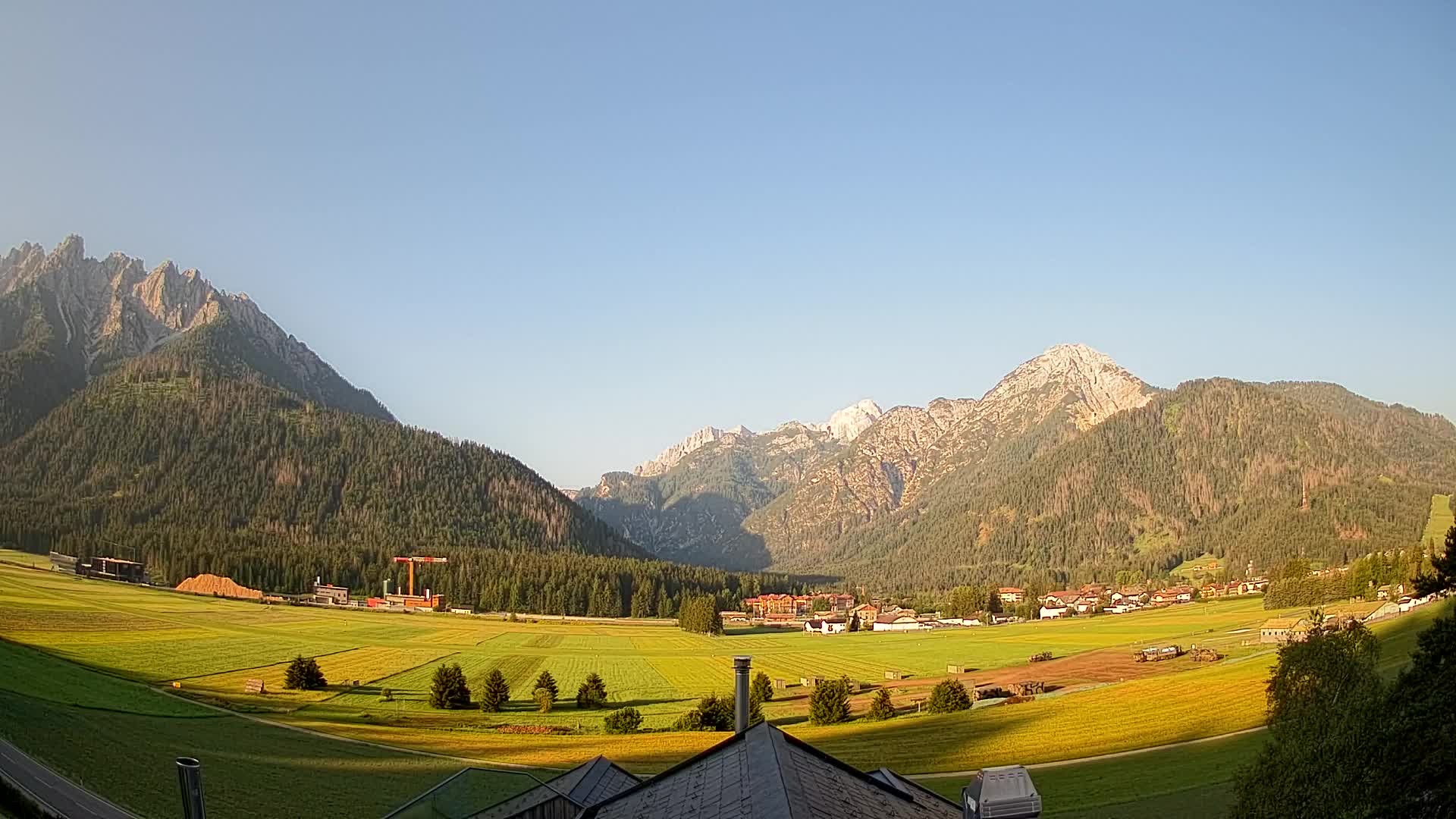 Webcam Dobbiaco Dolomiti – Vista dall’Hotel Rosengarten