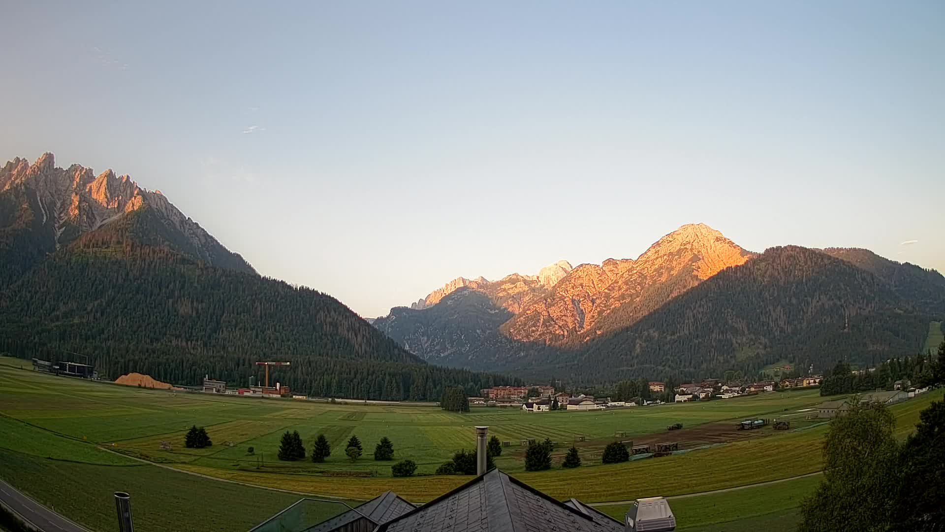 Webcam Dobbiaco Dolomiti – Vista dall’Hotel Rosengarten