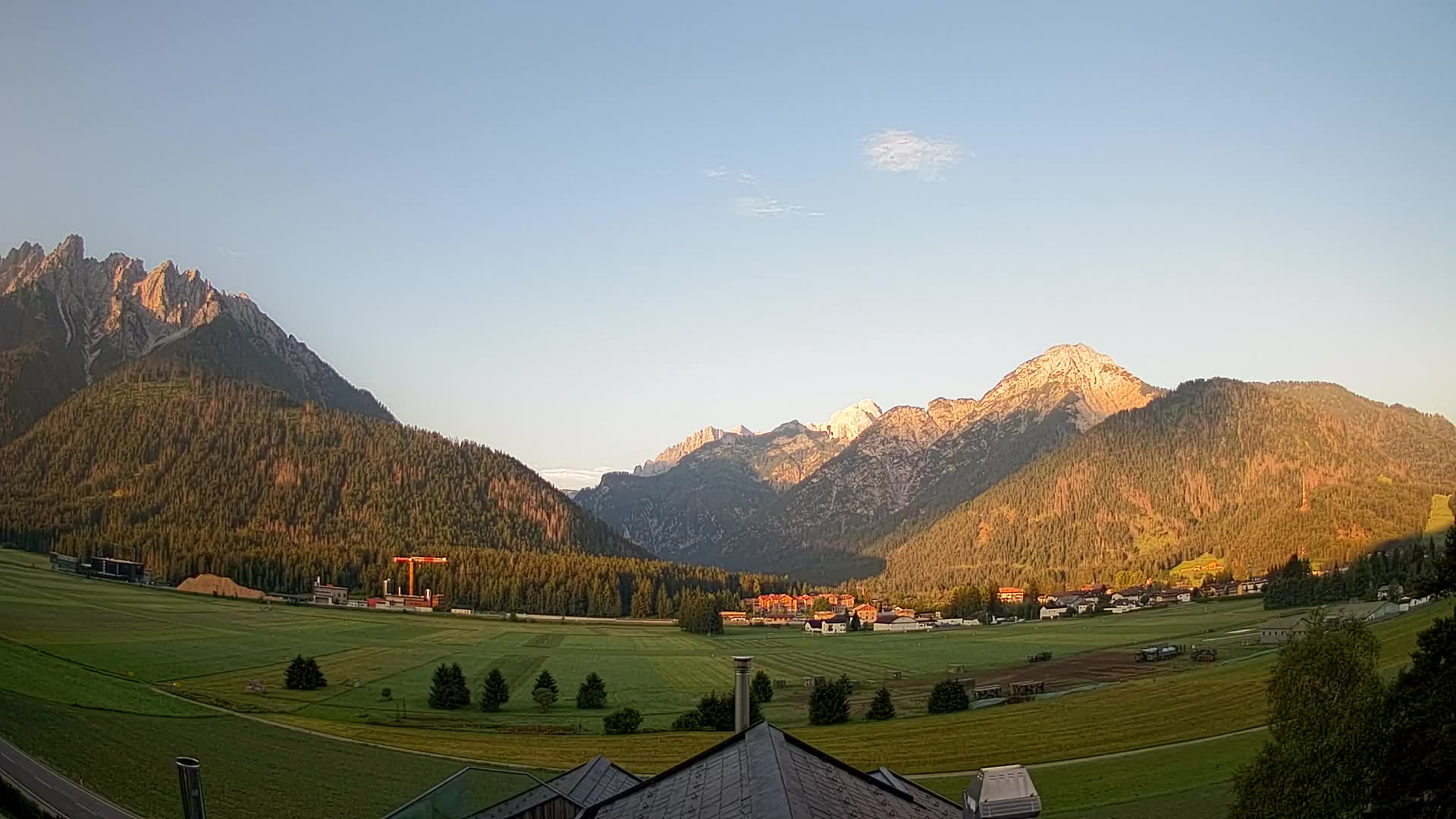Webcam Toblach Dolomiten – Blick vom Hotel Rosengarten