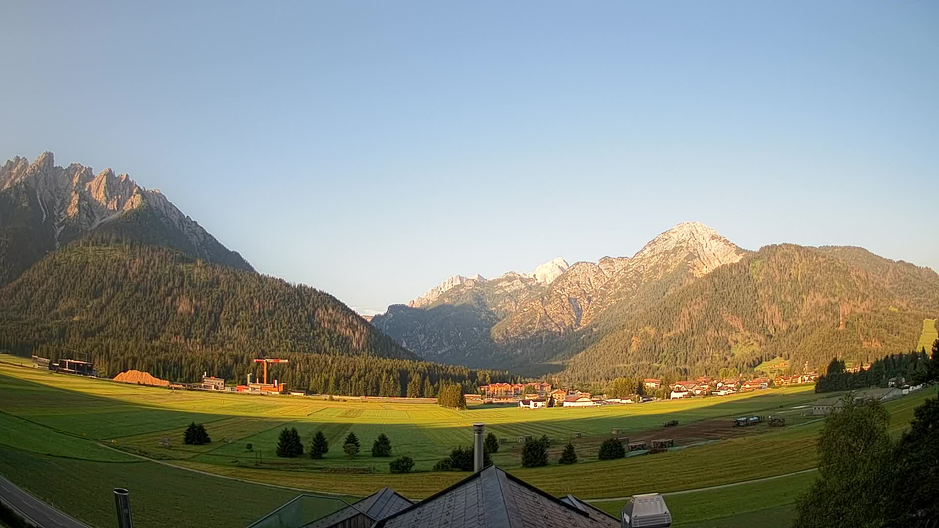 Webcam Toblach Dolomiten – Blick vom Hotel Rosengarten