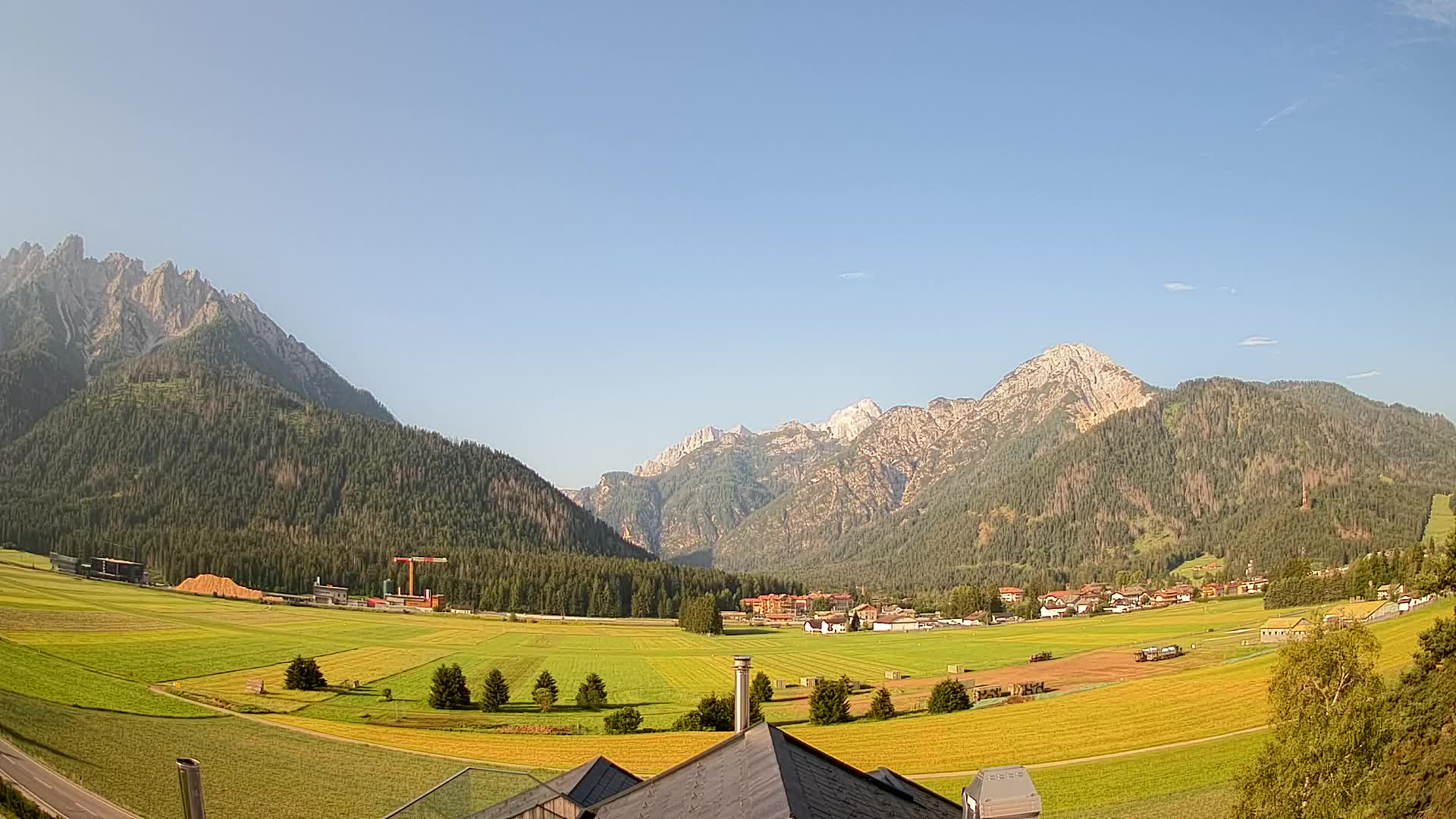 Webcam Toblach Dolomiten – Blick vom Hotel Rosengarten