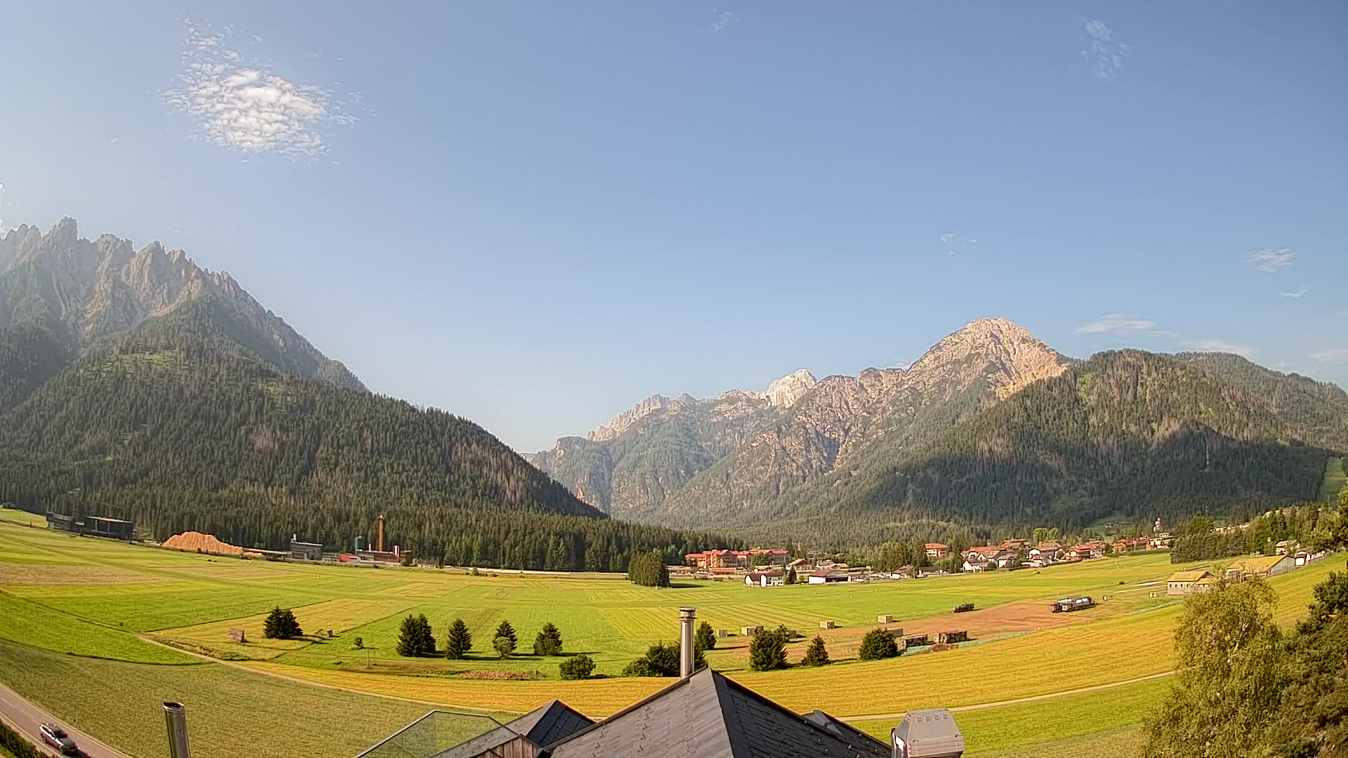 Webcam Toblach Dolomitas – Vista desde el Hotel Rosengarten