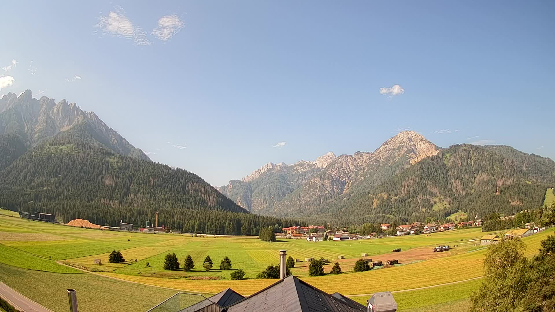 Webcam Dobbiaco Dolomiti – Vista dall’Hotel Rosengarten
