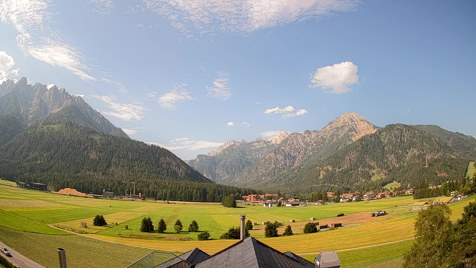 Webcam Toblach Dolomiten – Blick vom Hotel Rosengarten