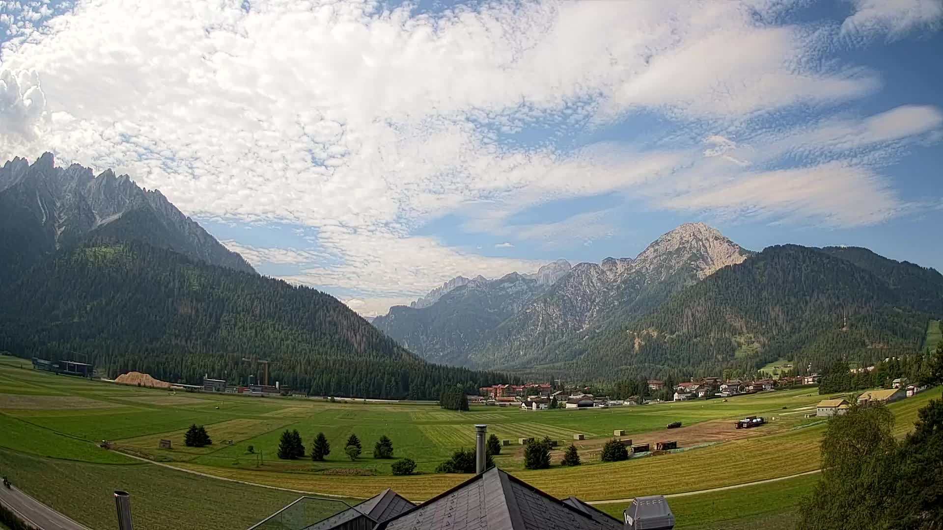 Webcam Dobbiaco Dolomiti – Vista dall’Hotel Rosengarten