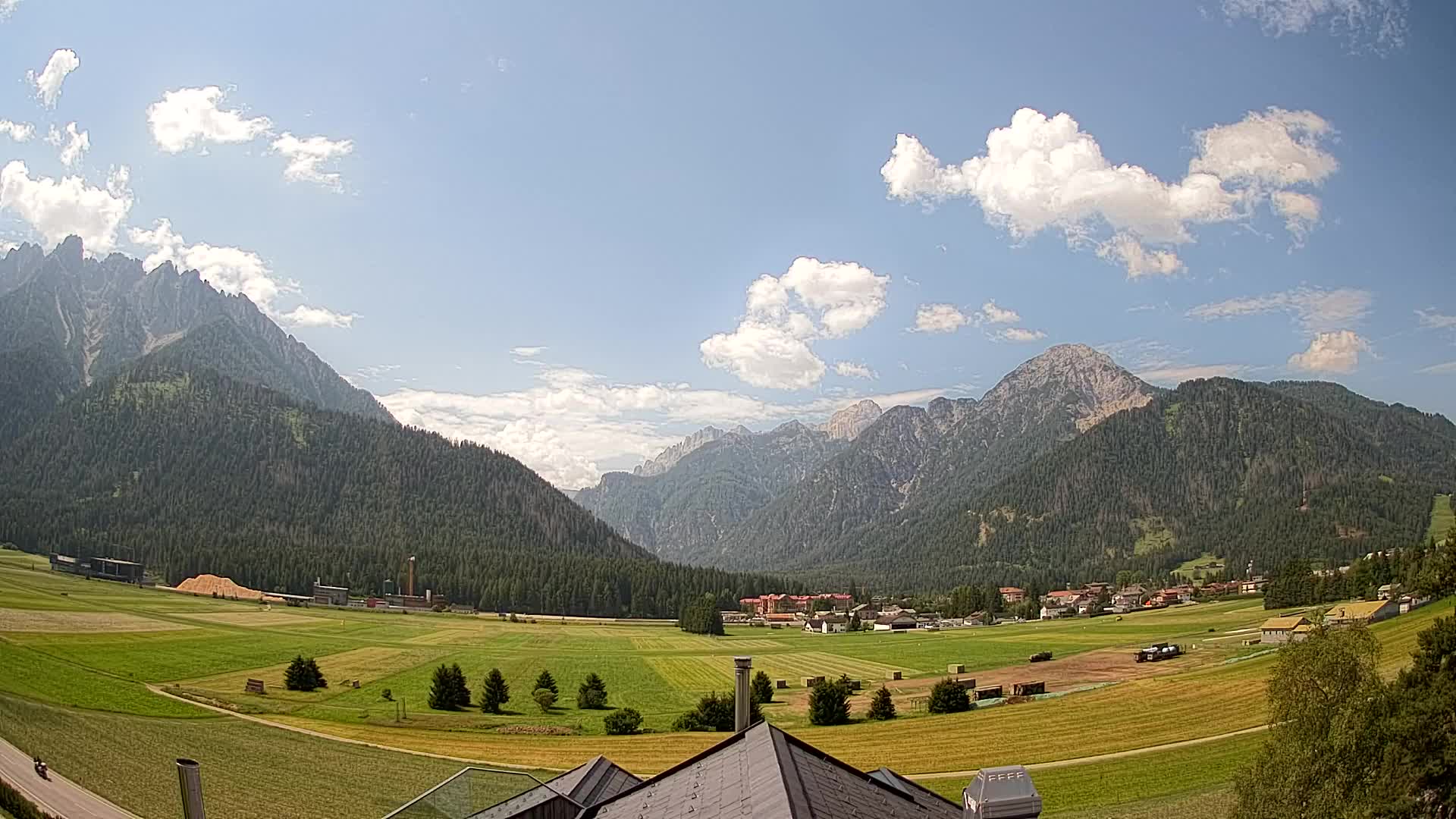 Webcam Toblach Dolomitas – Vista desde el Hotel Rosengarten