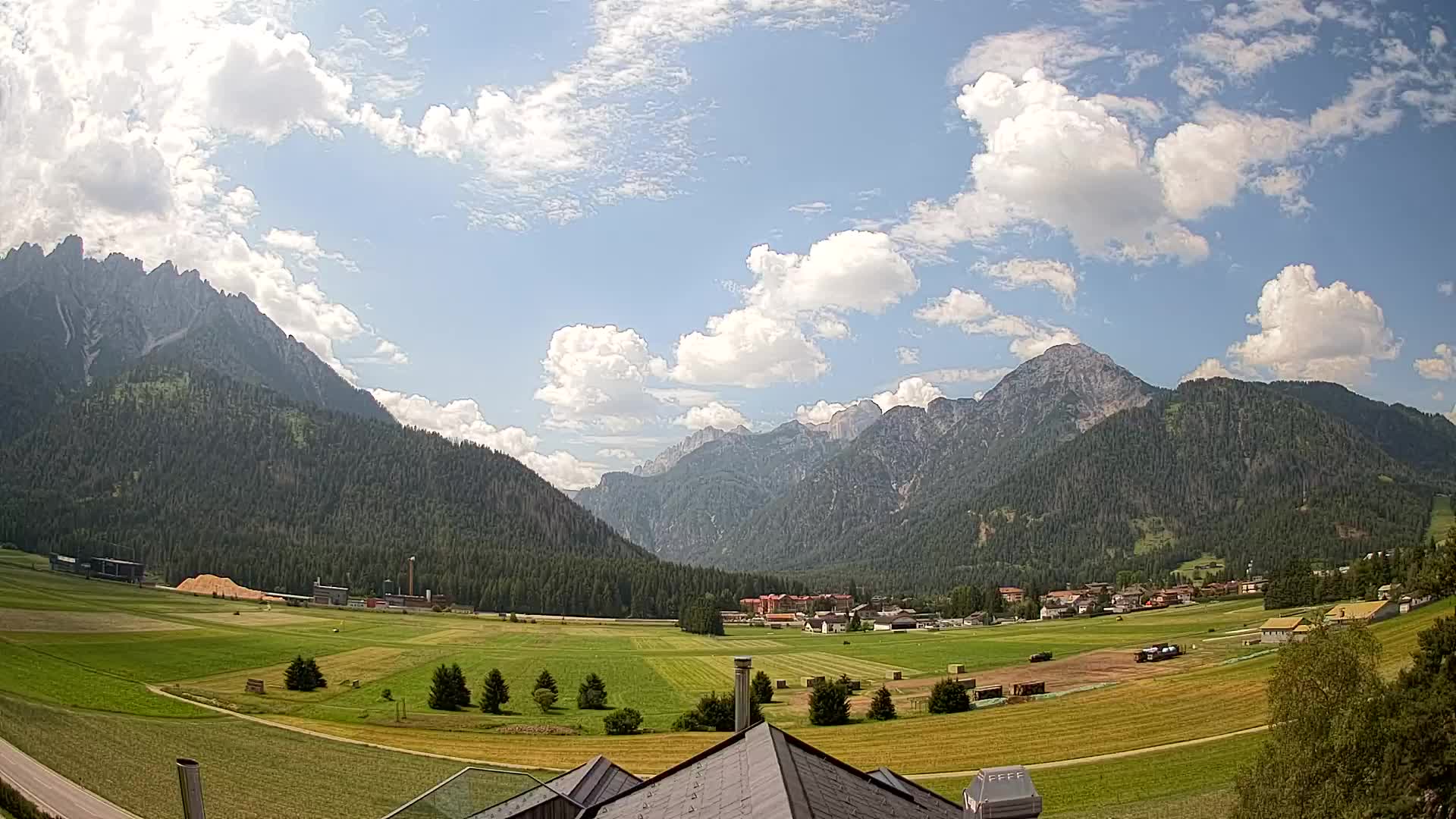Webcam Toblach Dolomitas – Vista desde el Hotel Rosengarten