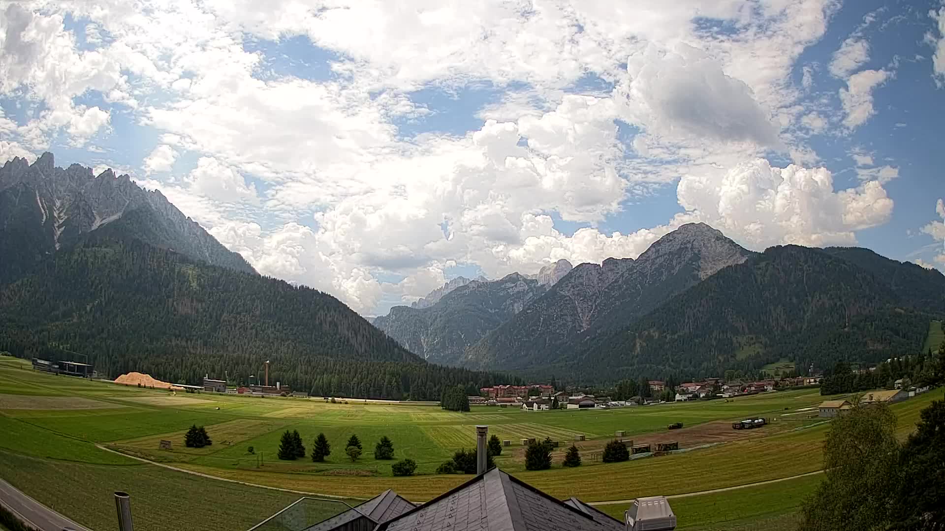 Webcam Dobbiaco Dolomiti – Vista dall’Hotel Rosengarten