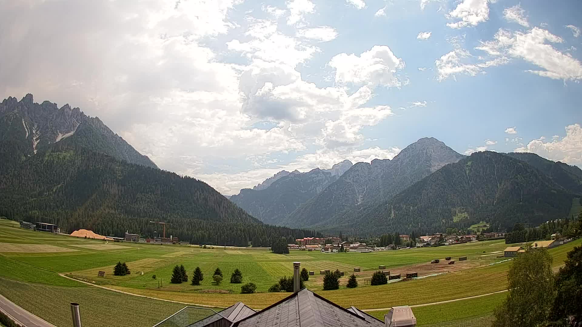 Webcam Toblach Dolomiten – Blick vom Hotel Rosengarten
