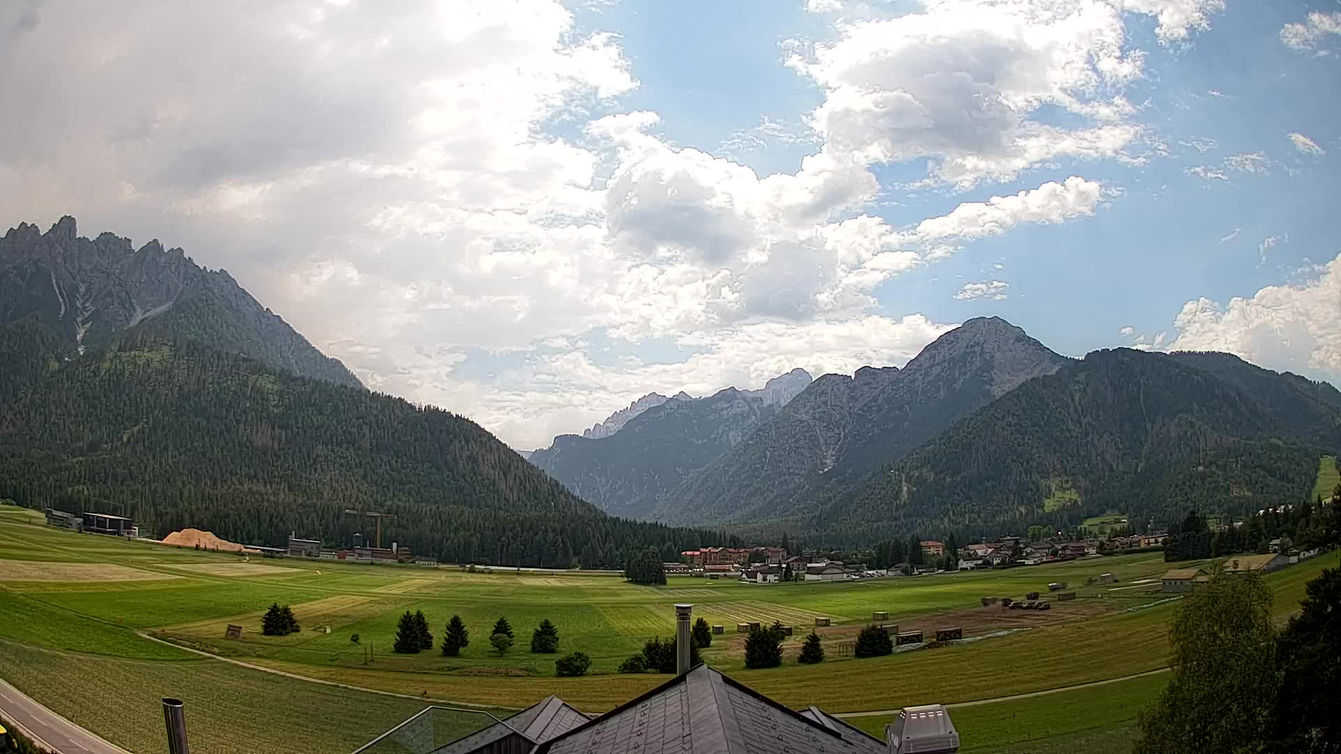 Webcam Toblach Dolomiten – Blick vom Hotel Rosengarten