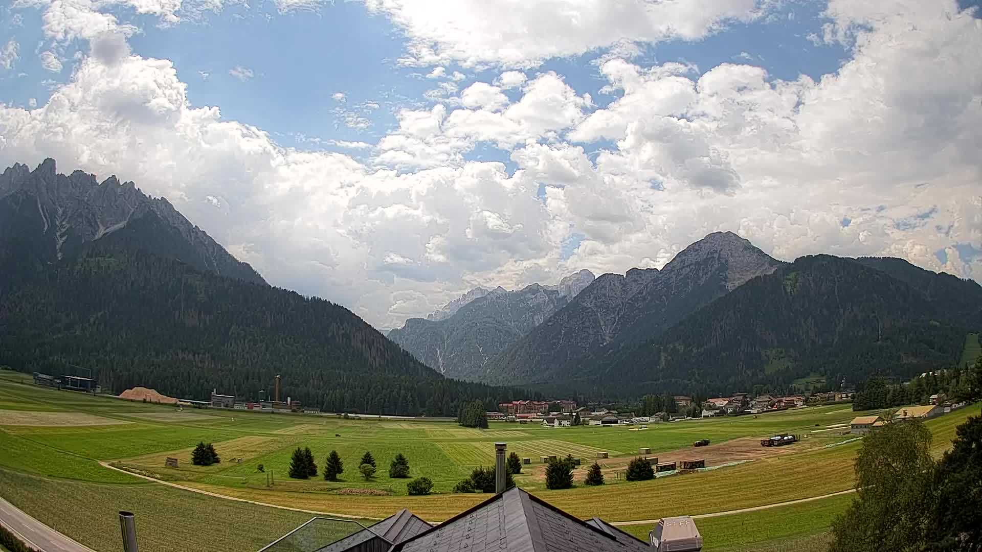 Webcam Toblach Dolomitas – Vista desde el Hotel Rosengarten