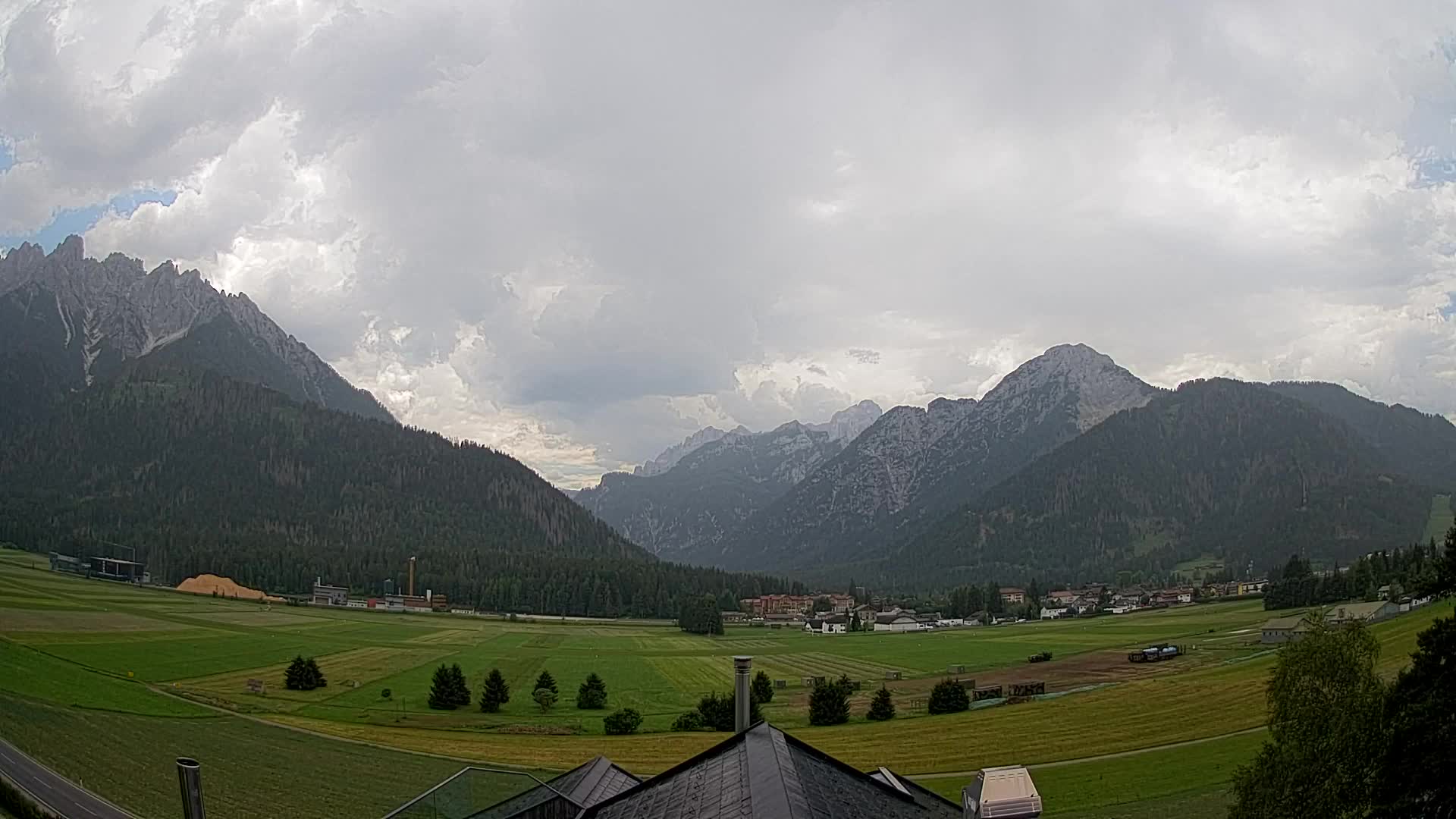 Webcam Toblach Dolomiten – Blick vom Hotel Rosengarten