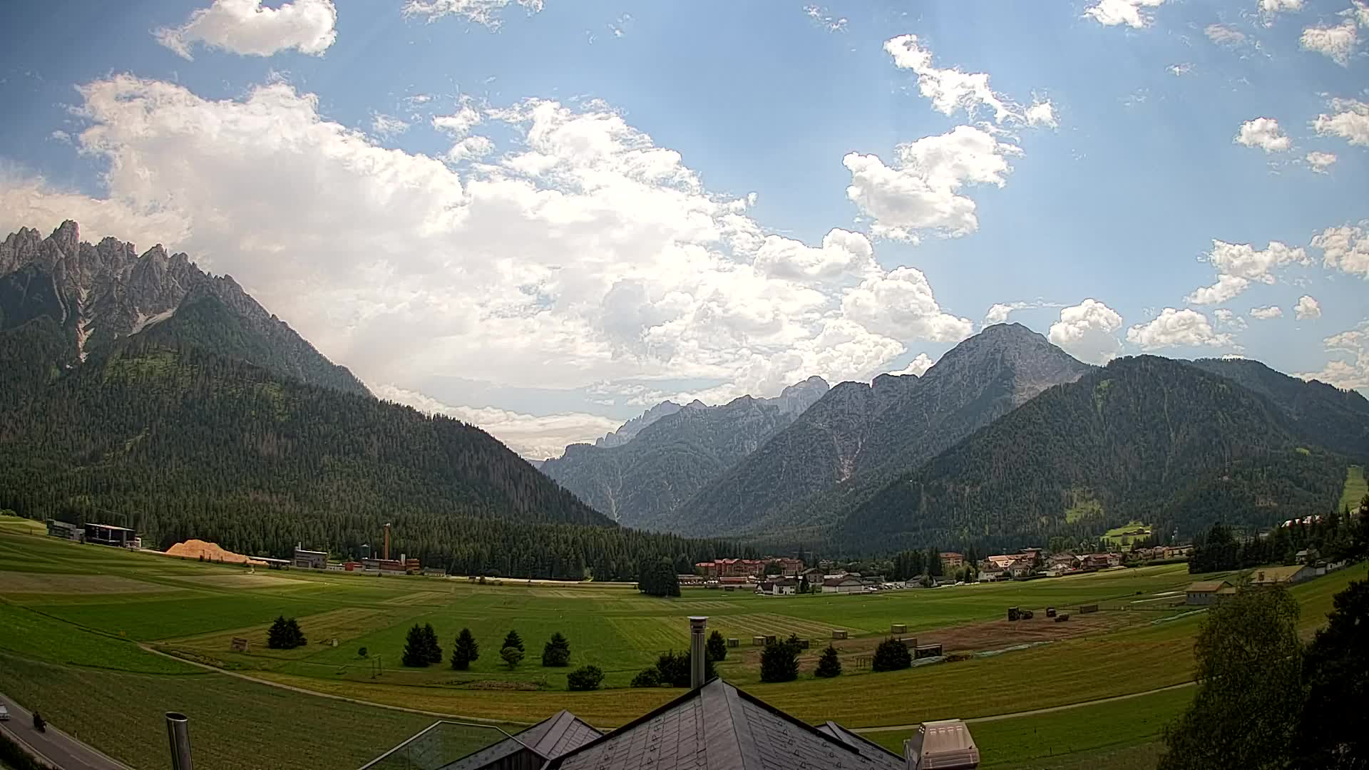 Webcam Toblach Dolomitas – Vista desde el Hotel Rosengarten