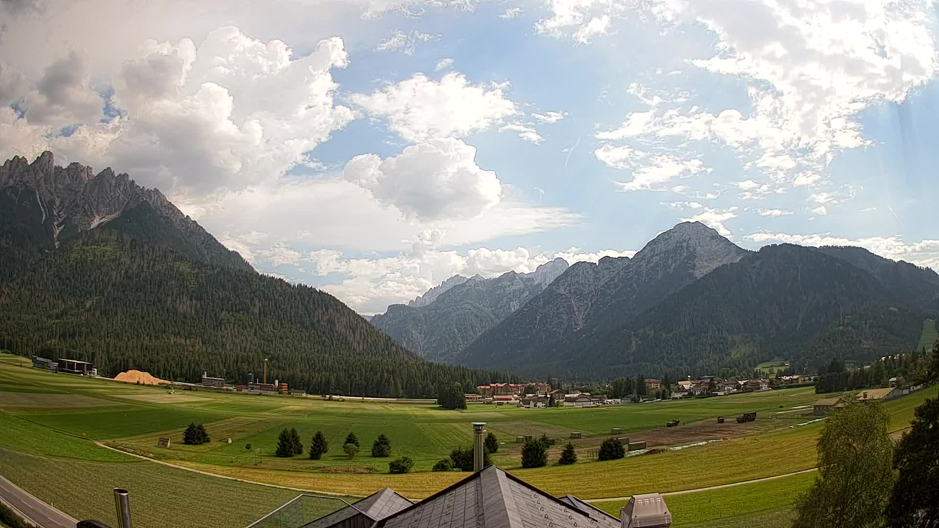 Webcam Toblach Dolomiten – Blick vom Hotel Rosengarten