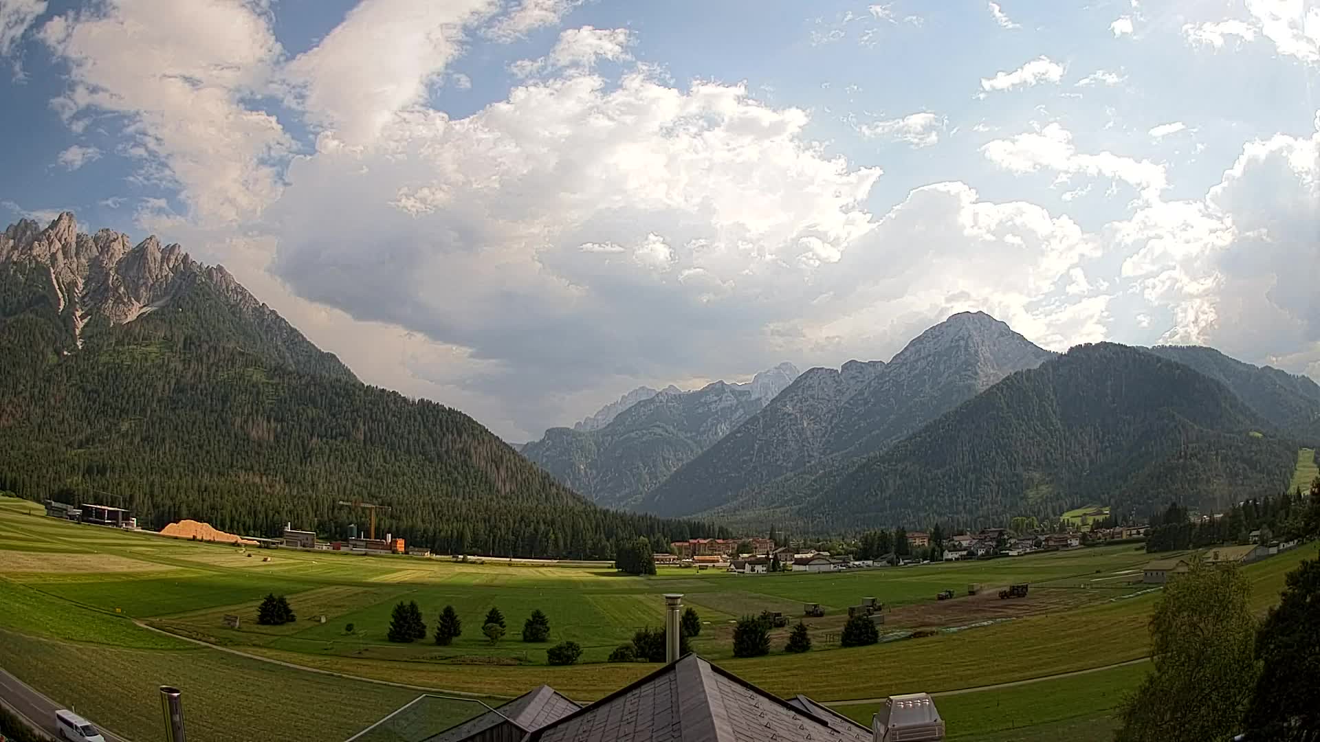 Webcam Toblach Dolomites – Vue depuis l’Hôtel Rosengarten