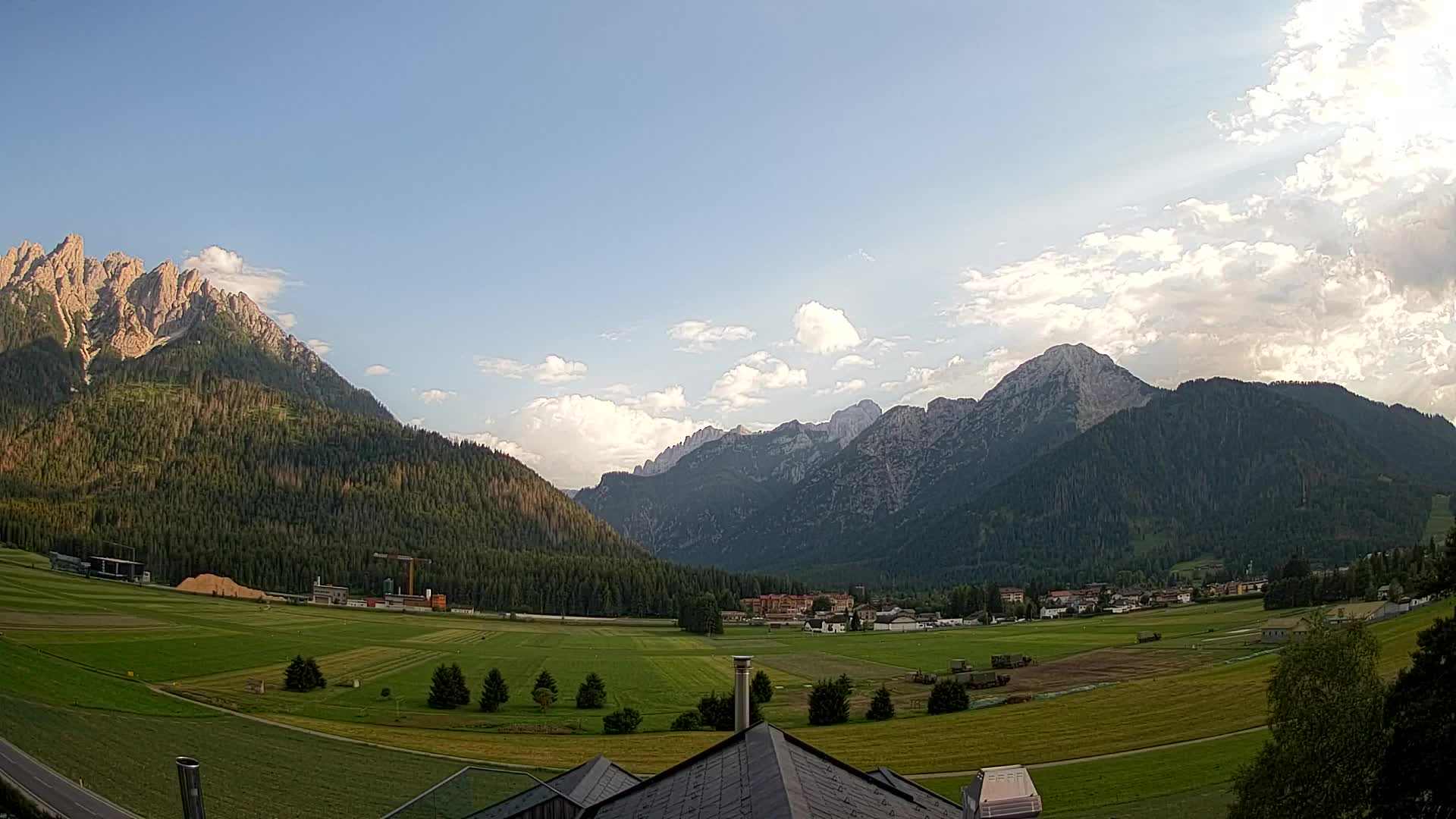 Webcam Toblach Dolomiten – Blick vom Hotel Rosengarten