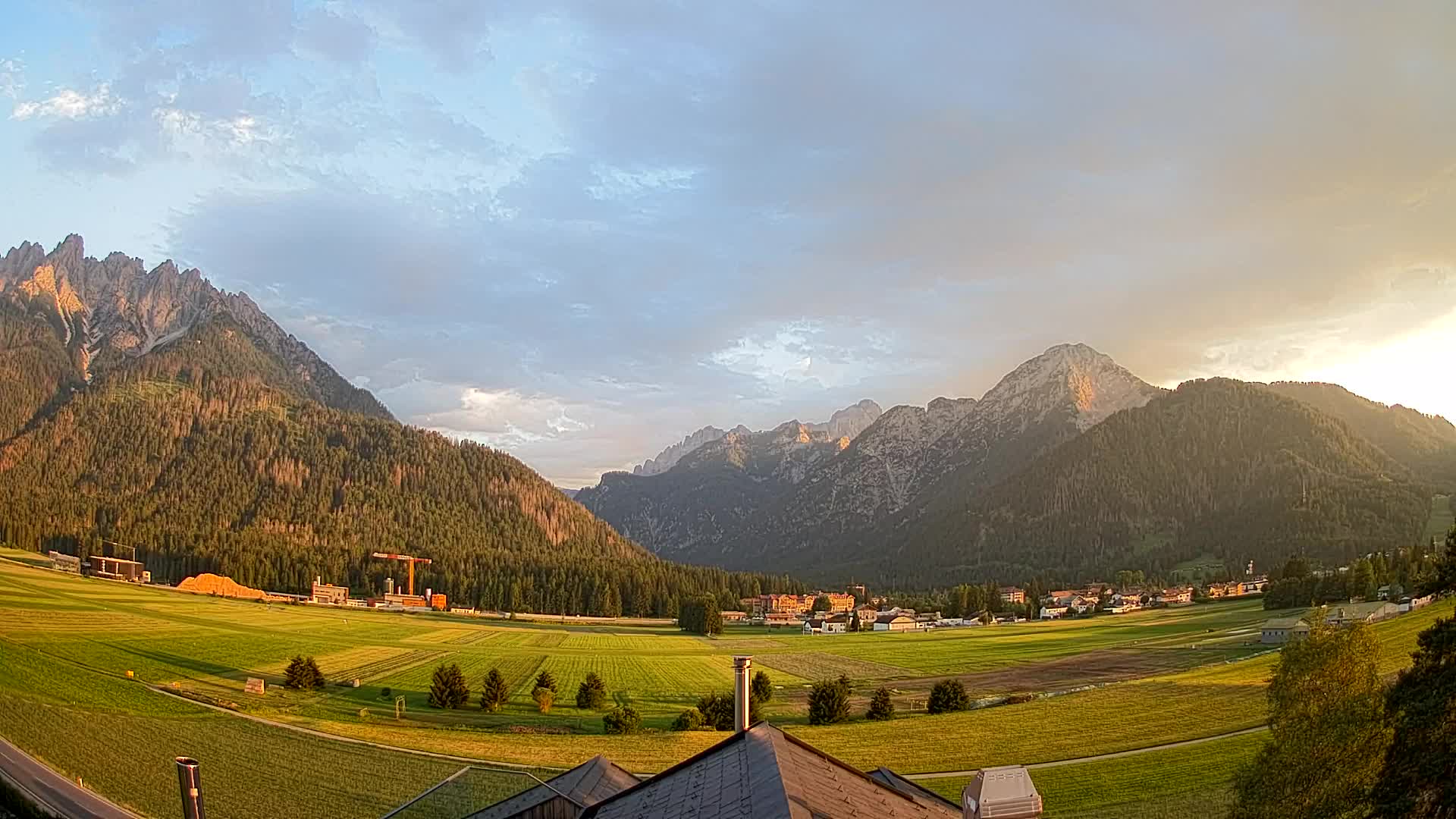 Webcam Toblach Dolomitas – Vista desde el Hotel Rosengarten