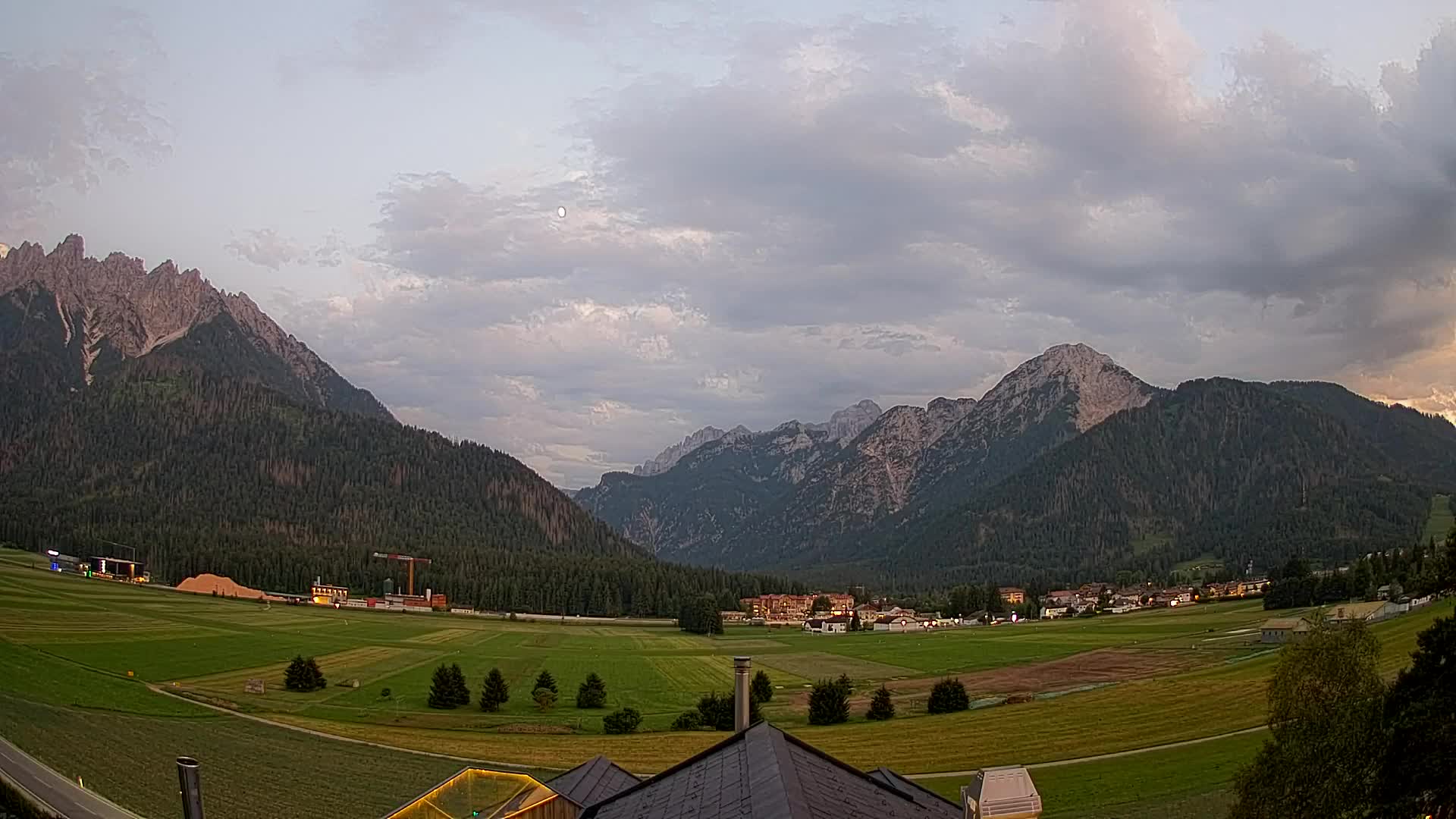 Webcam Toblach Dolomiten – Blick vom Hotel Rosengarten