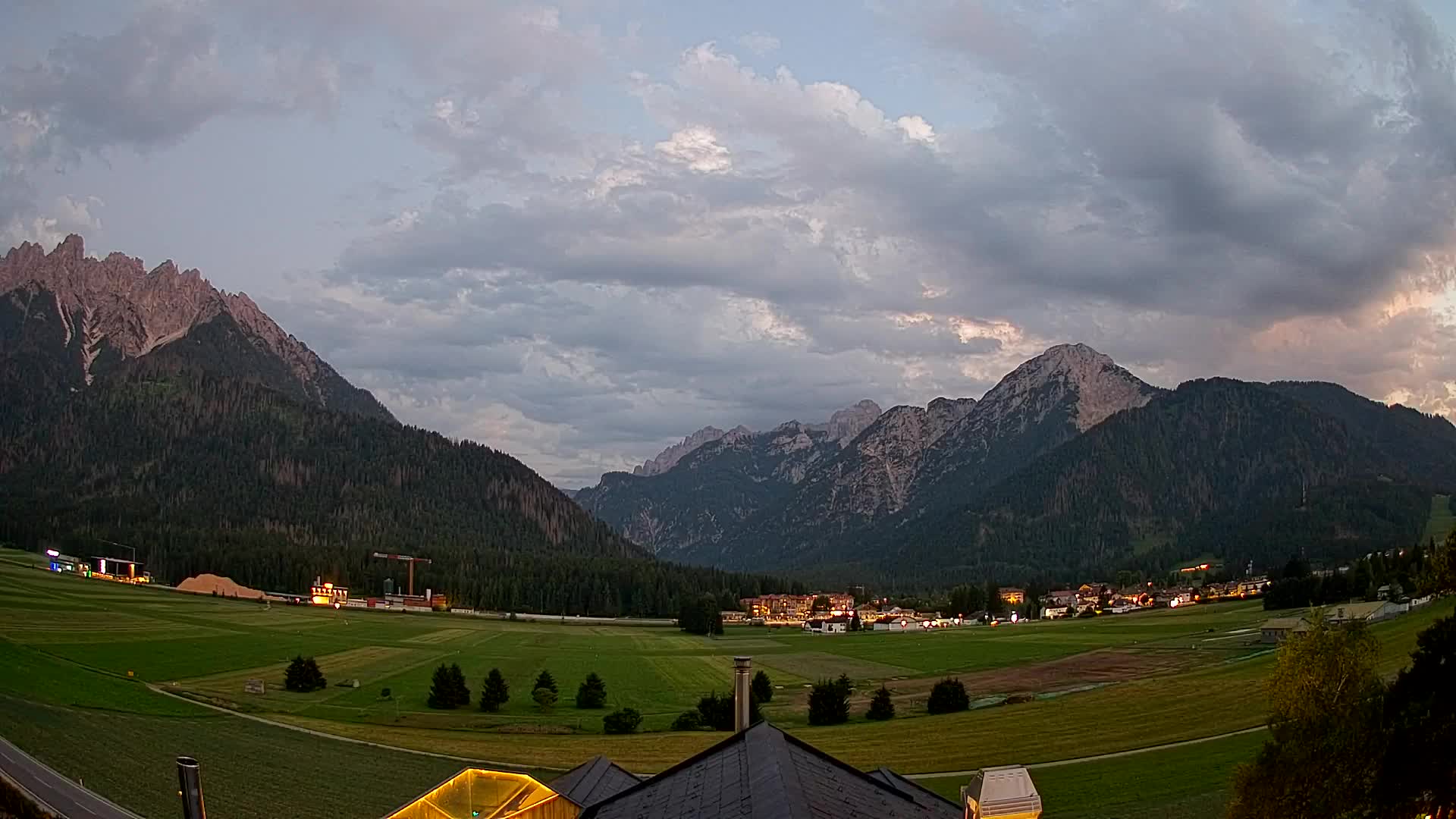 Webcam Toblach Dolomiten – Blick vom Hotel Rosengarten