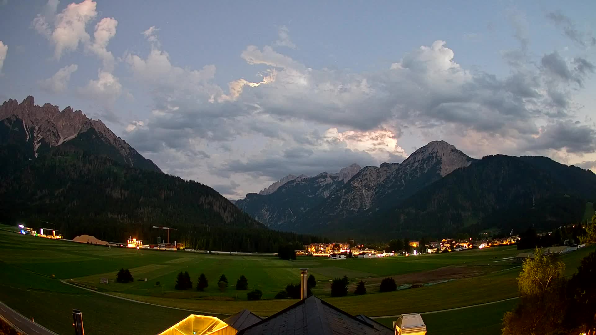 Webcam Toblach Dolomites – Vue depuis l’Hôtel Rosengarten