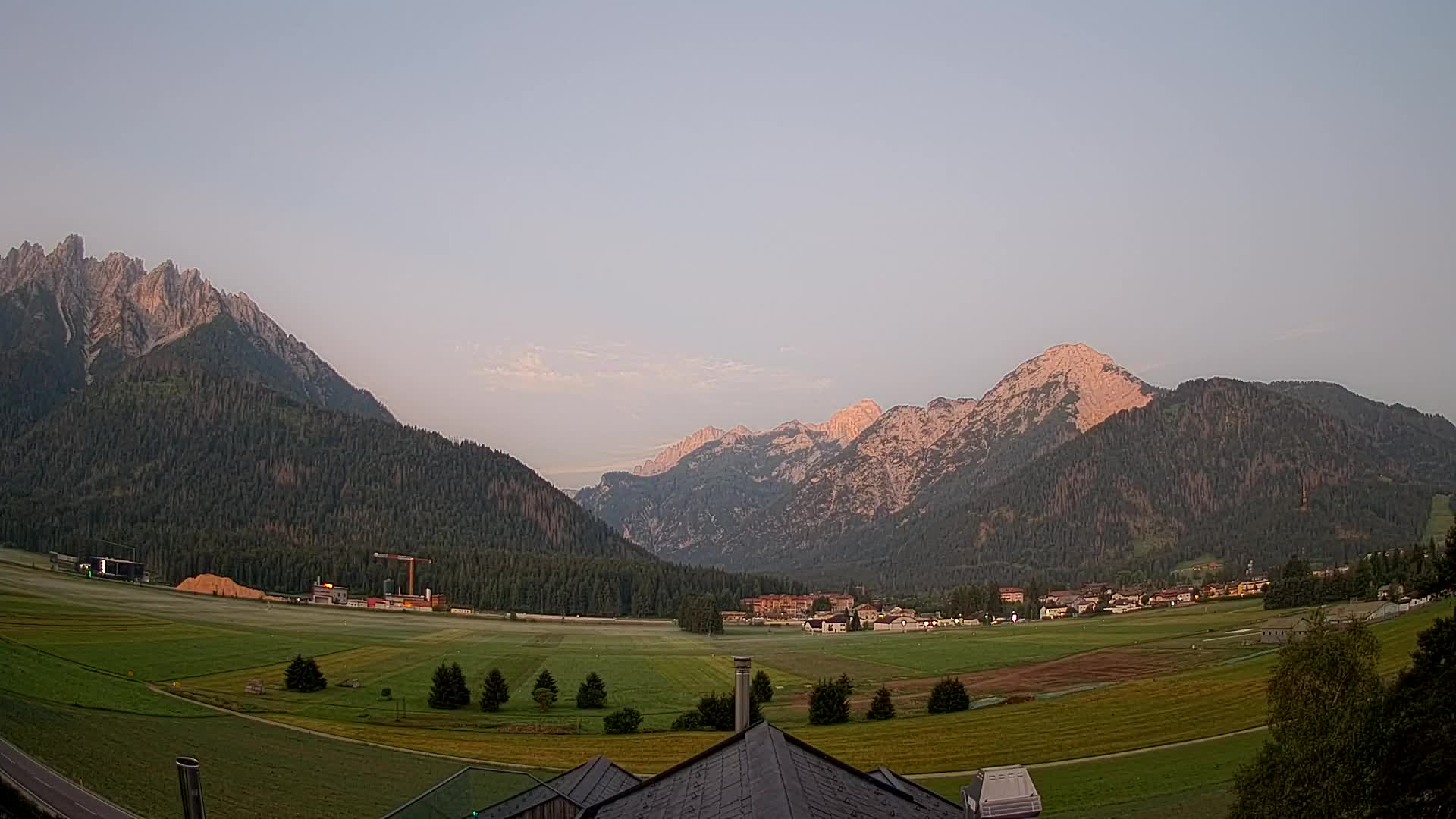 Webcam Toblach Dolomiten – Blick vom Hotel Rosengarten