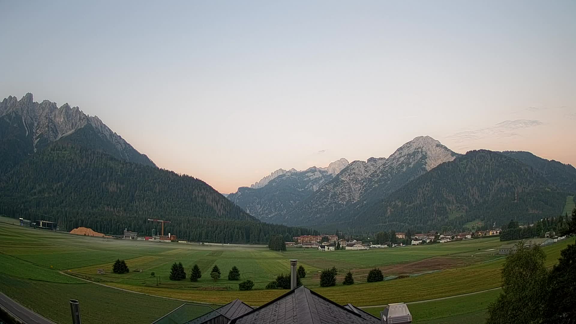 Webcam Toblach Dolomites – Vue depuis l’Hôtel Rosengarten