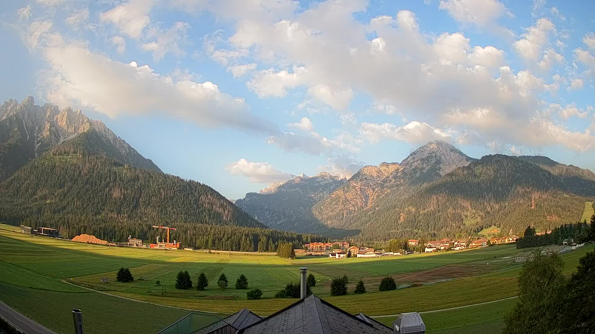 Webcam Toblach Dolomiten – Blick vom Hotel Rosengarten