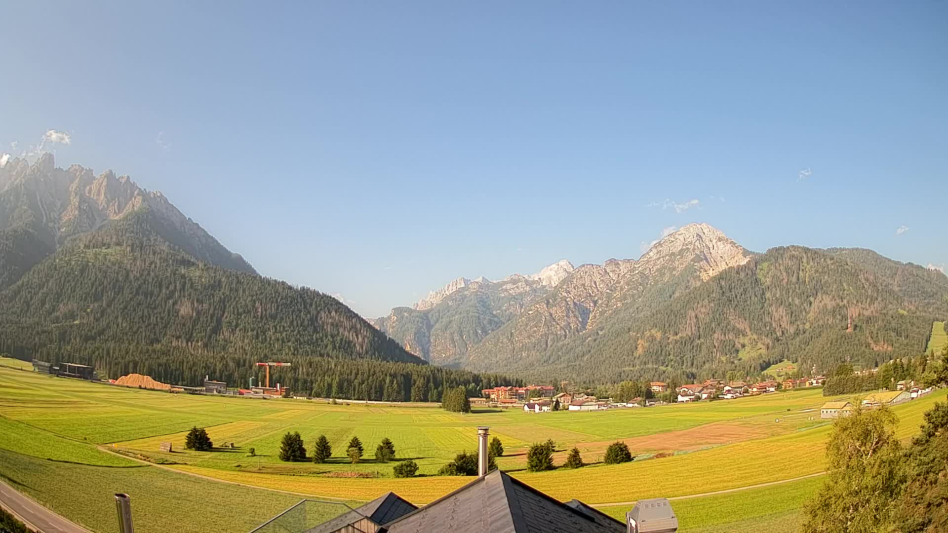 Webcam Dobbiaco Dolomiti – Vista dall’Hotel Rosengarten