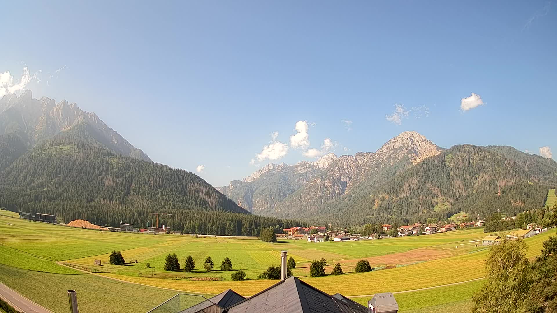 Webcam Dobbiaco Dolomiti – Vista dall’Hotel Rosengarten