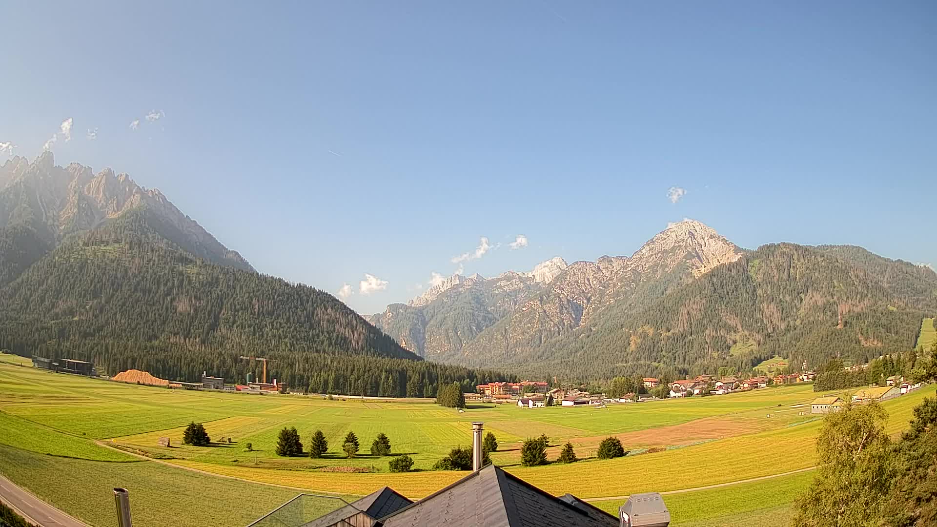 Webcam Dobbiaco Dolomiti – Vista dall’Hotel Rosengarten