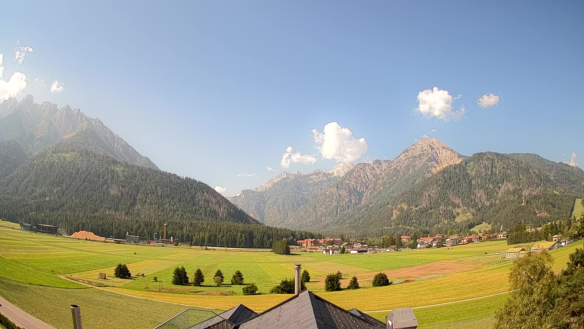 Webcam Dobbiaco Dolomiti – Vista dall’Hotel Rosengarten