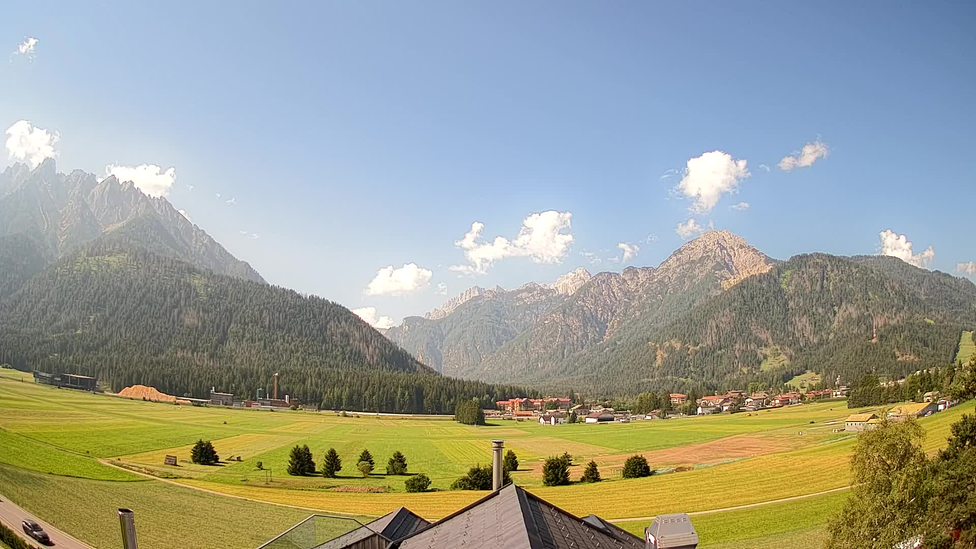 Webcam Dobbiaco Dolomiti – Vista dall’Hotel Rosengarten