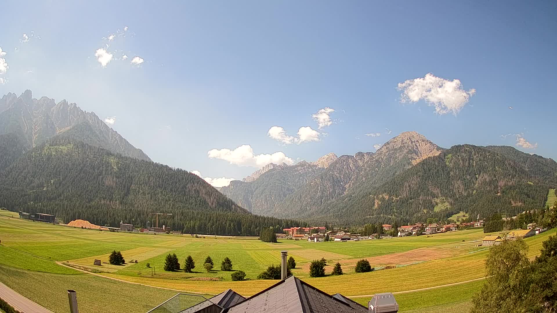 Webcam Toblach Dolomiten – Blick vom Hotel Rosengarten