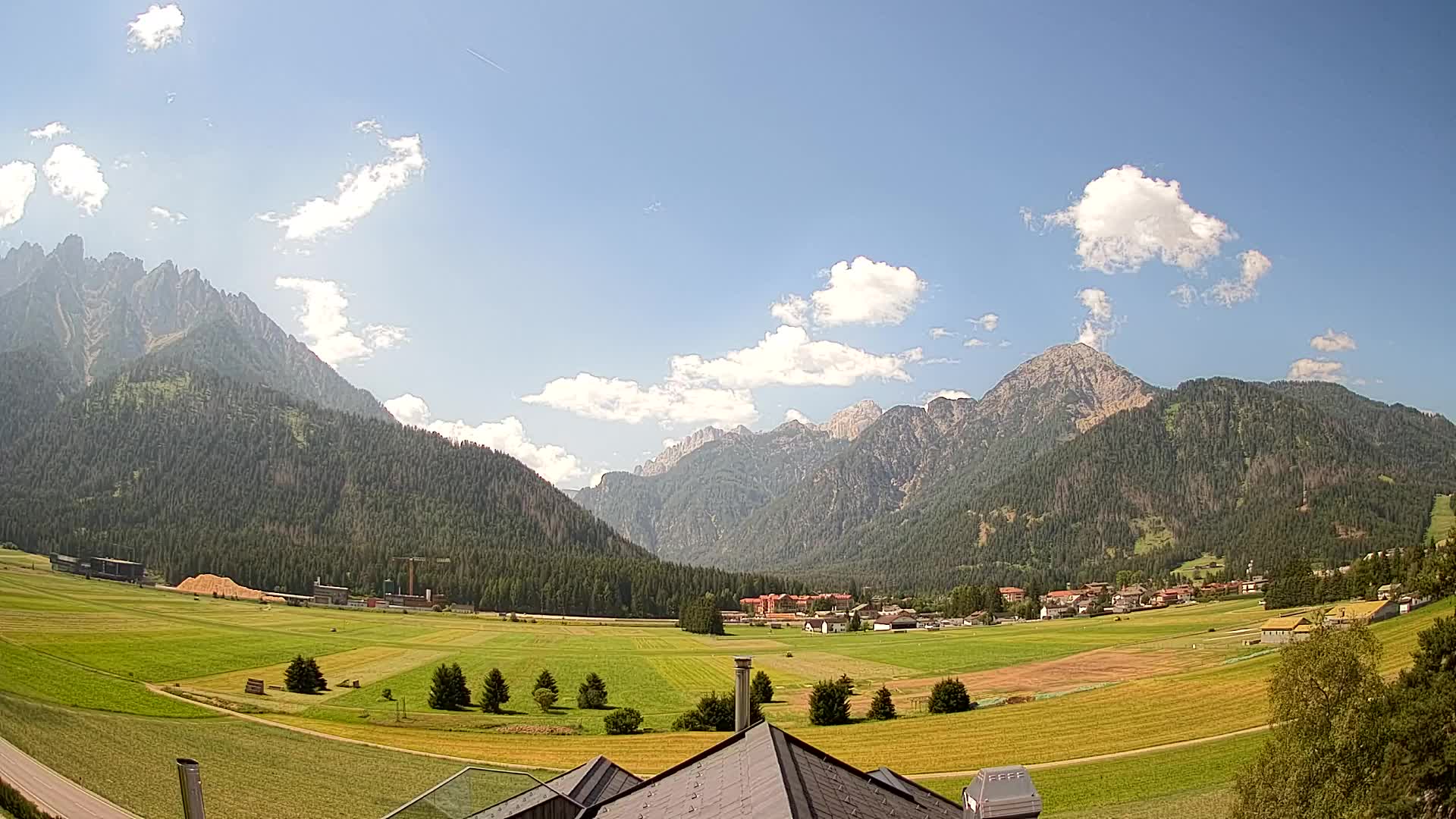 Webcam Toblach Dolomiten – Blick vom Hotel Rosengarten