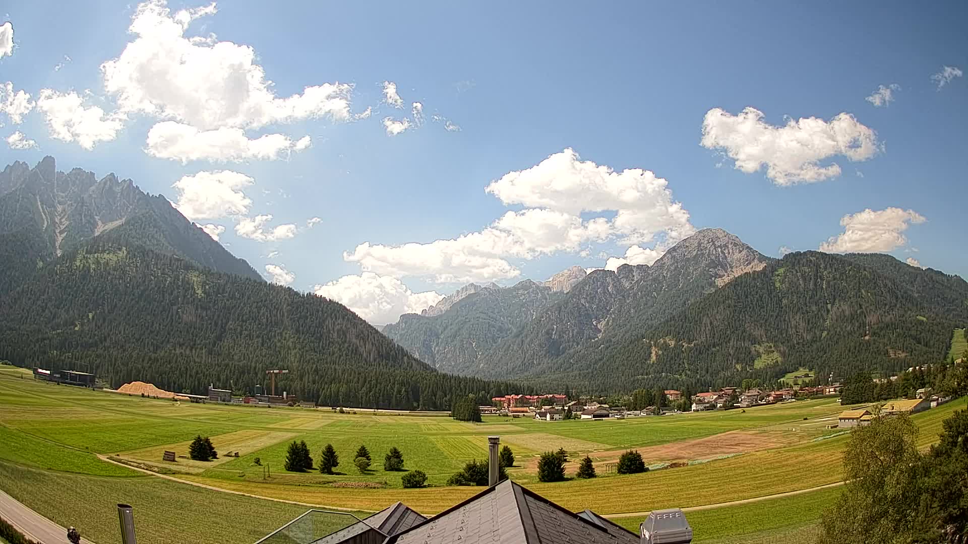 Webcam Toblach Dolomitas – Vista desde el Hotel Rosengarten