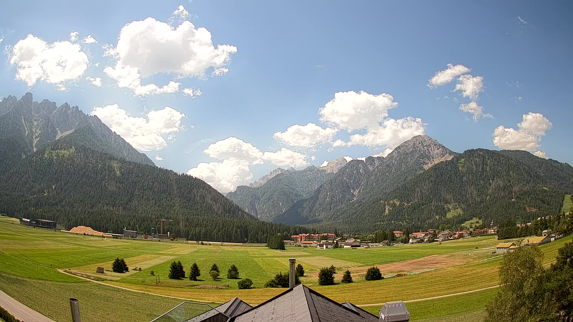 Webcam Toblach Dolomitas – Vista desde el Hotel Rosengarten