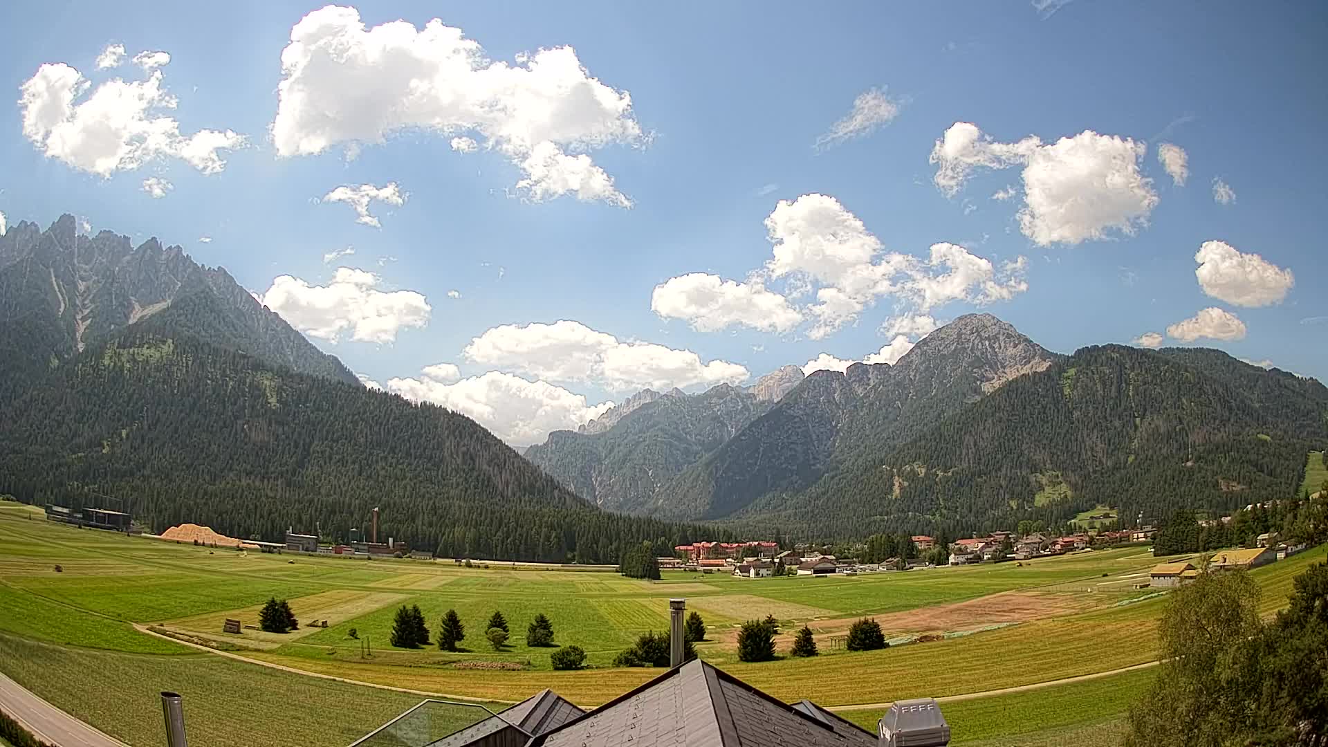 Webcam Toblach Dolomitas – Vista desde el Hotel Rosengarten