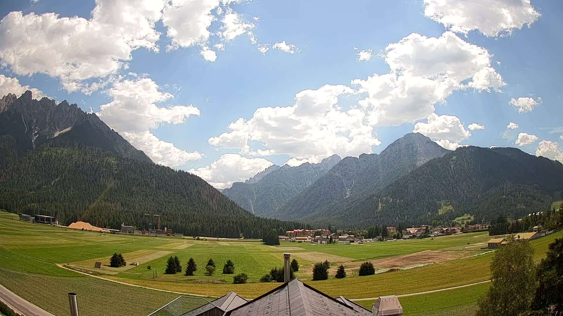 Webcam Toblach Dolomiten – Blick vom Hotel Rosengarten