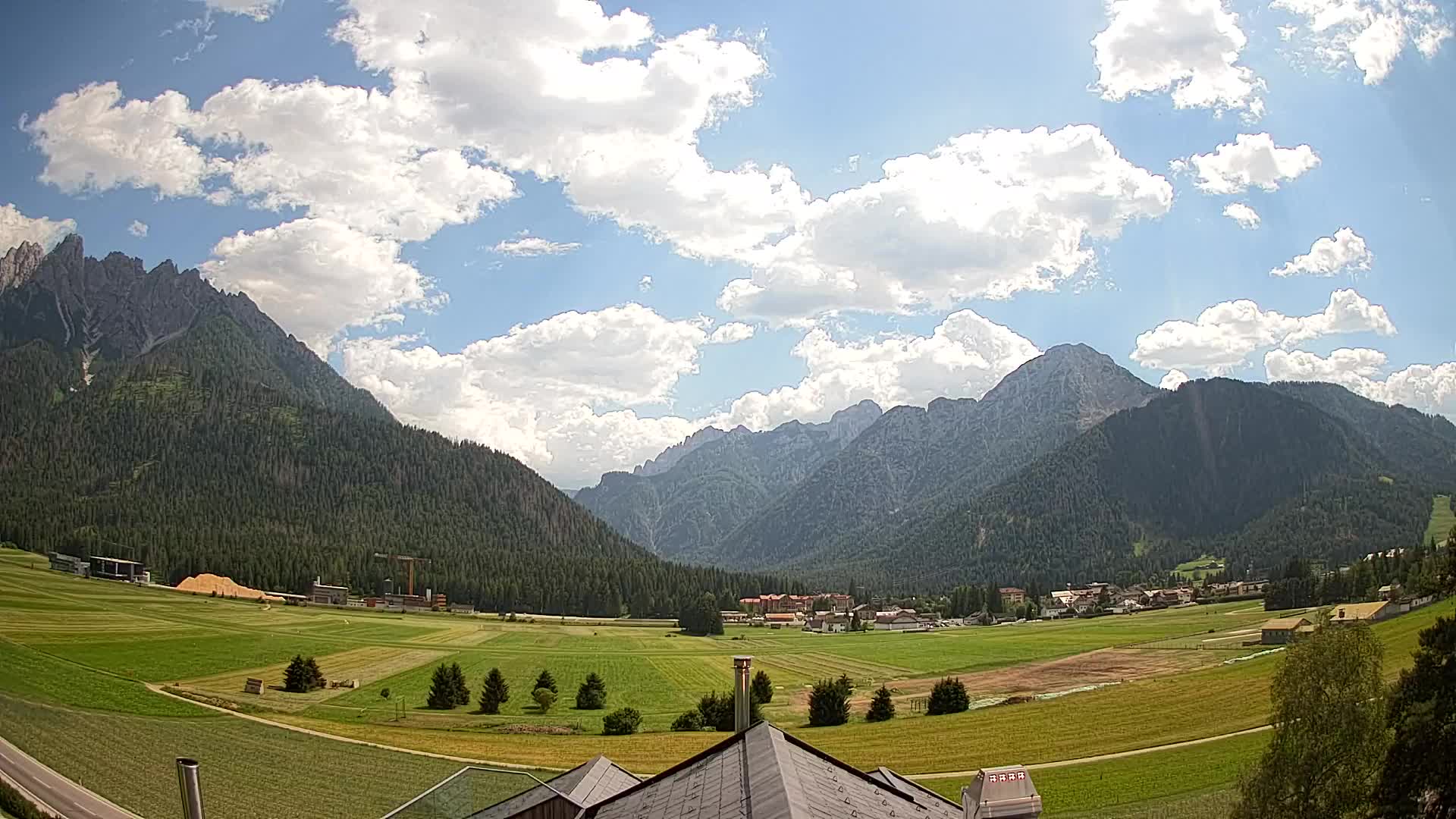 Webcam Toblach Dolomites – Vue depuis l’Hôtel Rosengarten
